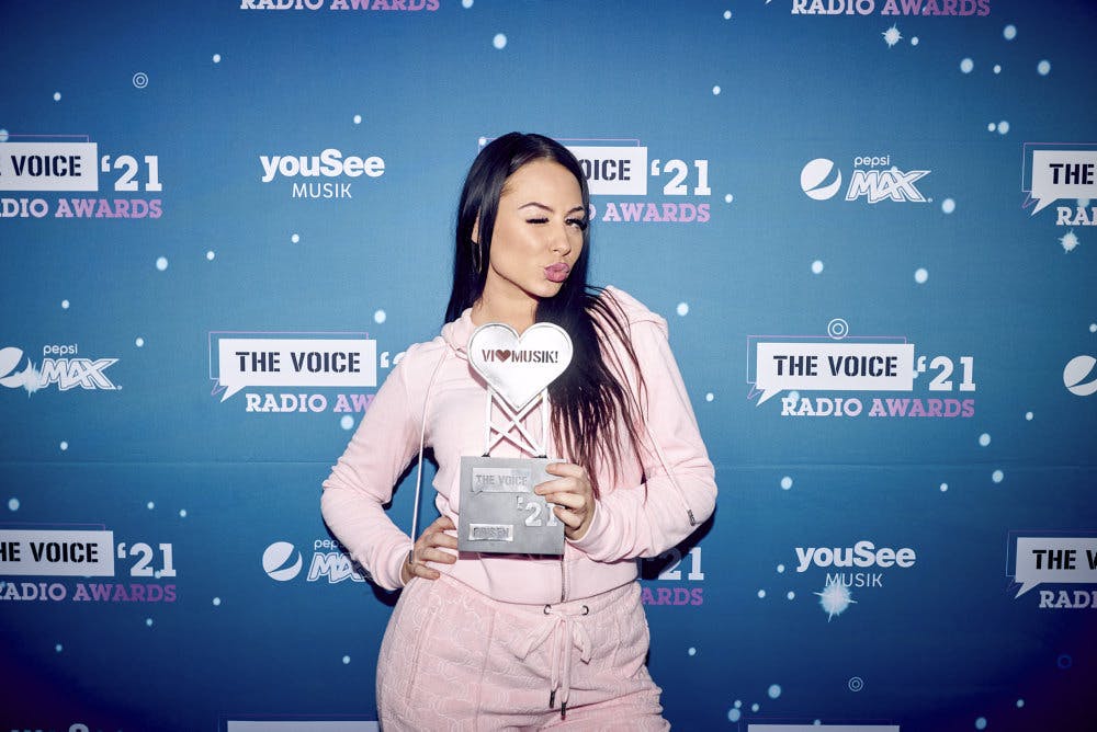 Tessa vandt "The Voice Prisen" i 2021.