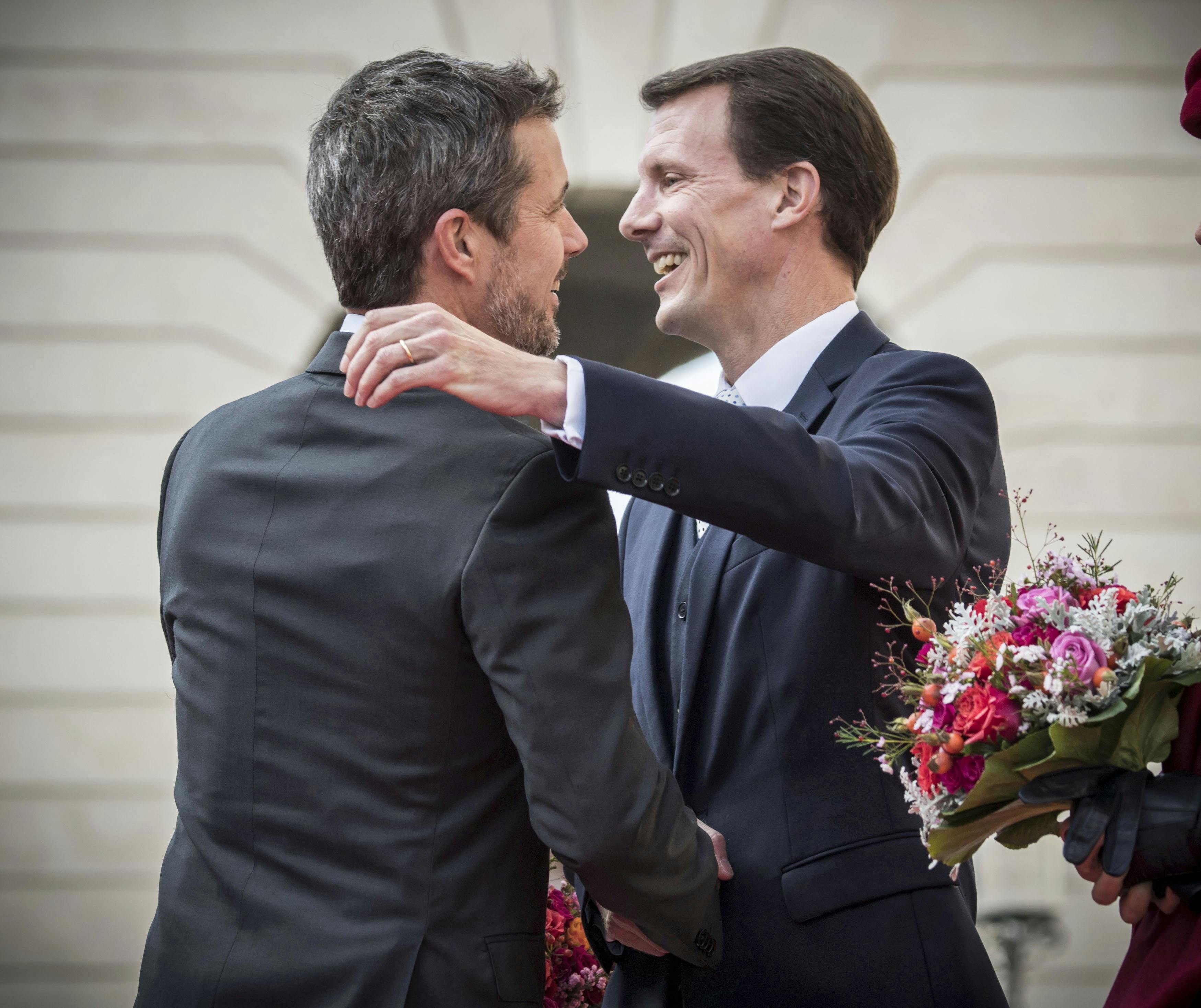 Kronprins Frederik og prins Joachim