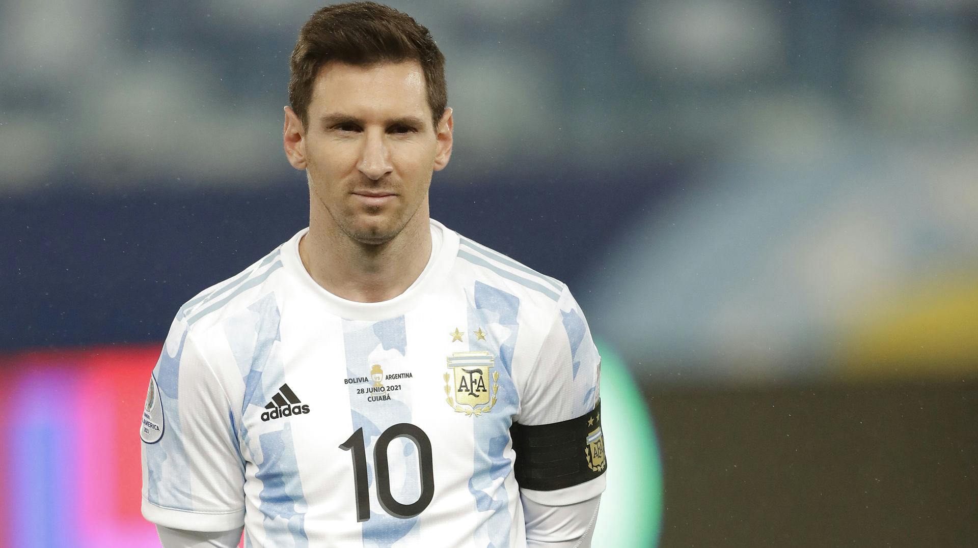 Messi har repræsenteret Argentinas landshold siden 2005.