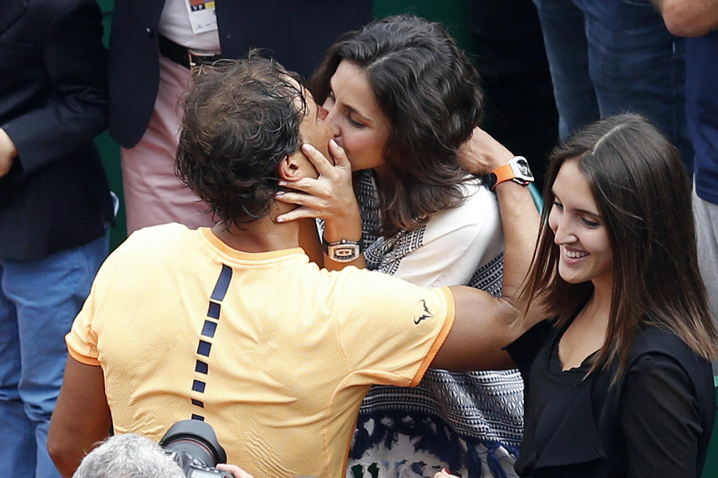 Nadals frue ser ofte til, når hendes mand spiller tennis på absolut topplan.&nbsp;
