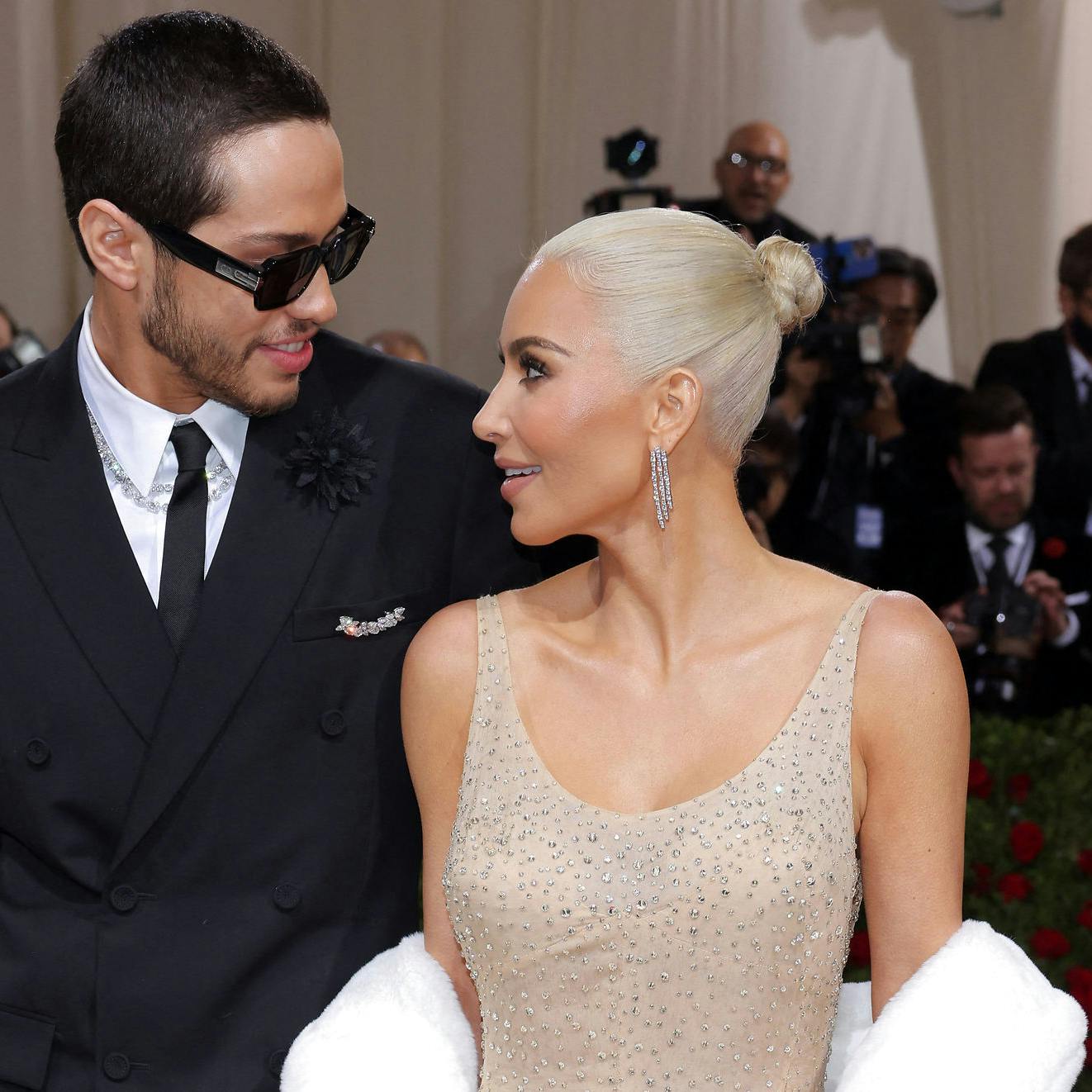 Kim Kardashian og Pete Davidson nåede at være kærester i godt ni måneder. 