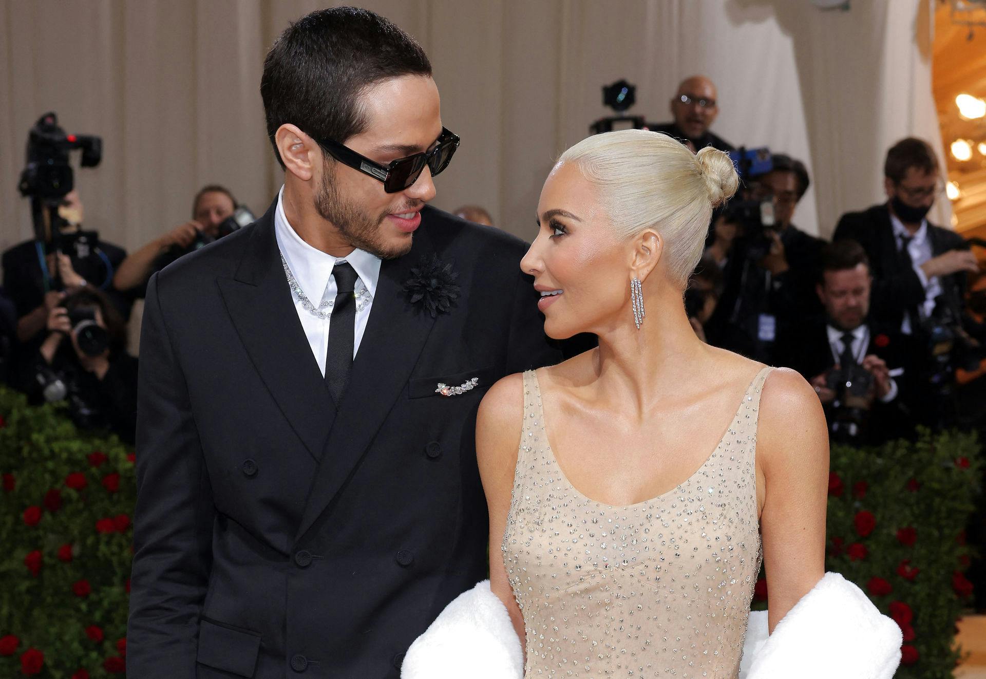 Kim Kardashian og Pete Davidson nåede at være kærester i godt ni måneder. 