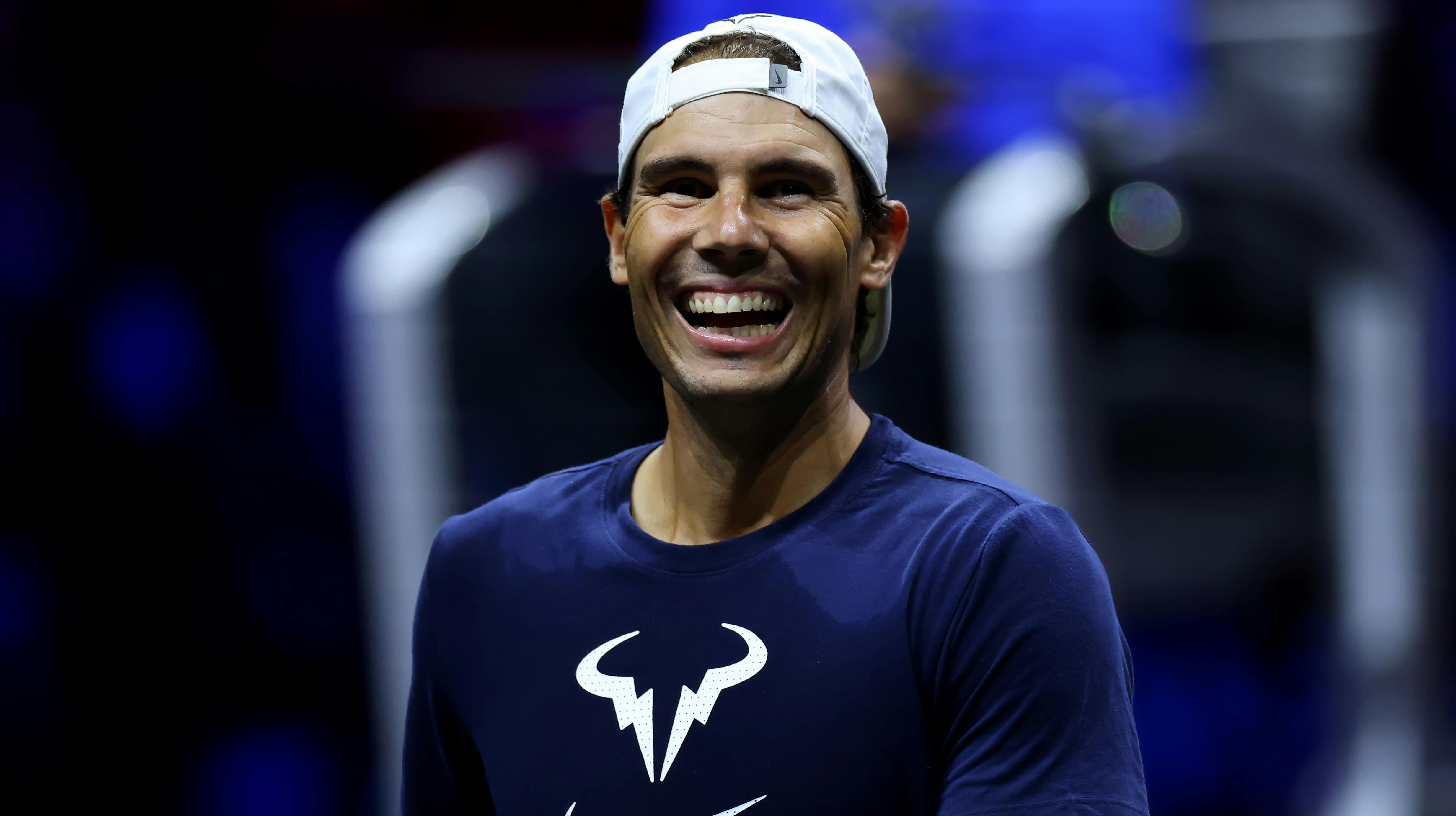 Rafael Nadal smiler nok ekstra stort for tiden. nbsp;