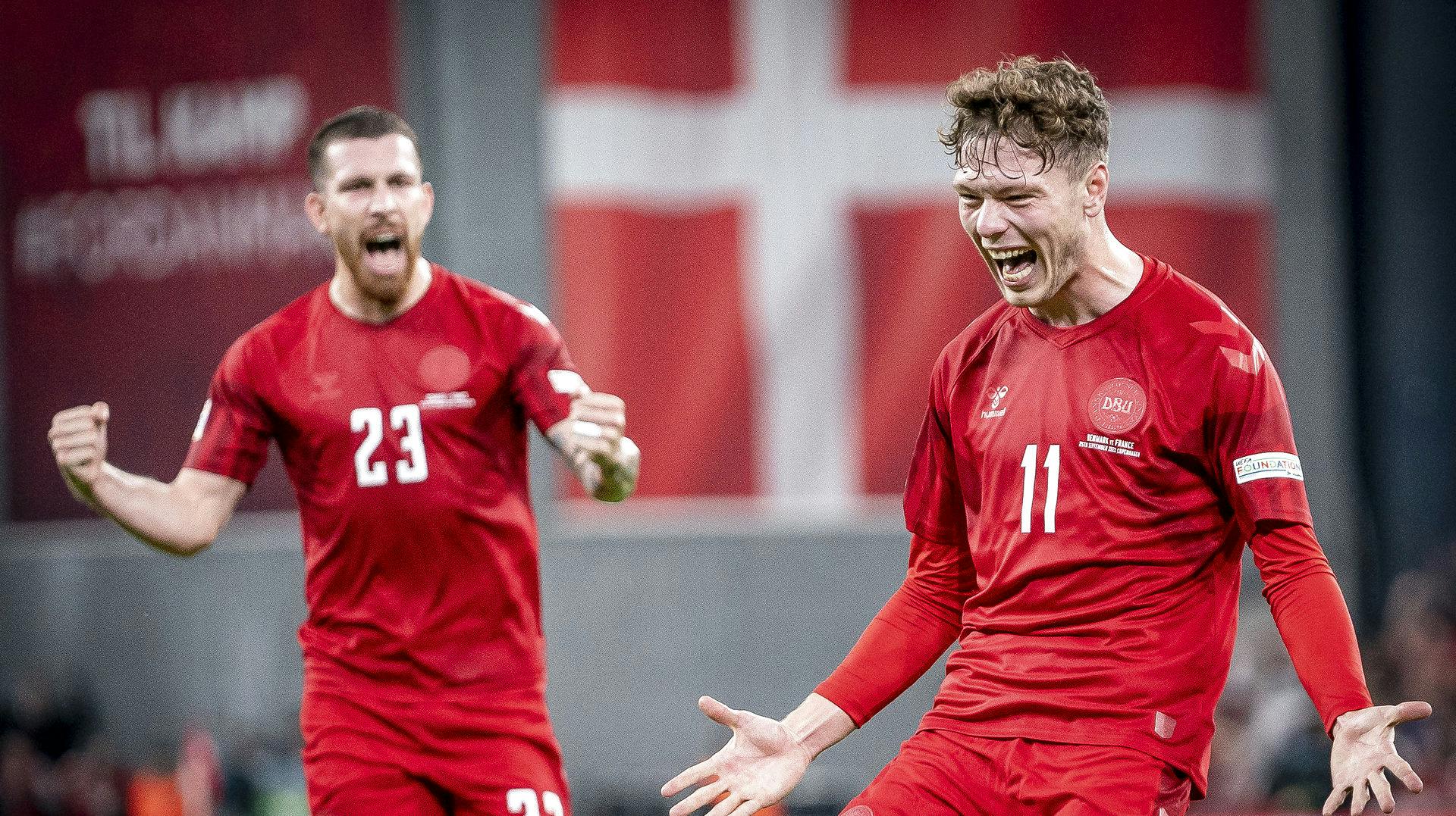 Andreas Skov Olsen har god grund til at juble.