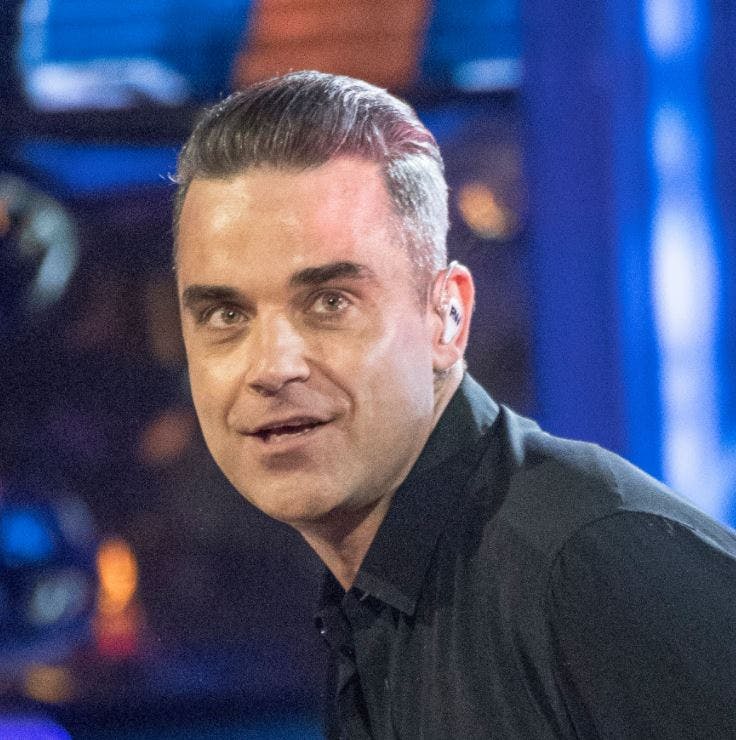 Robbie Williams var en sten i skoen på storsvindleren.