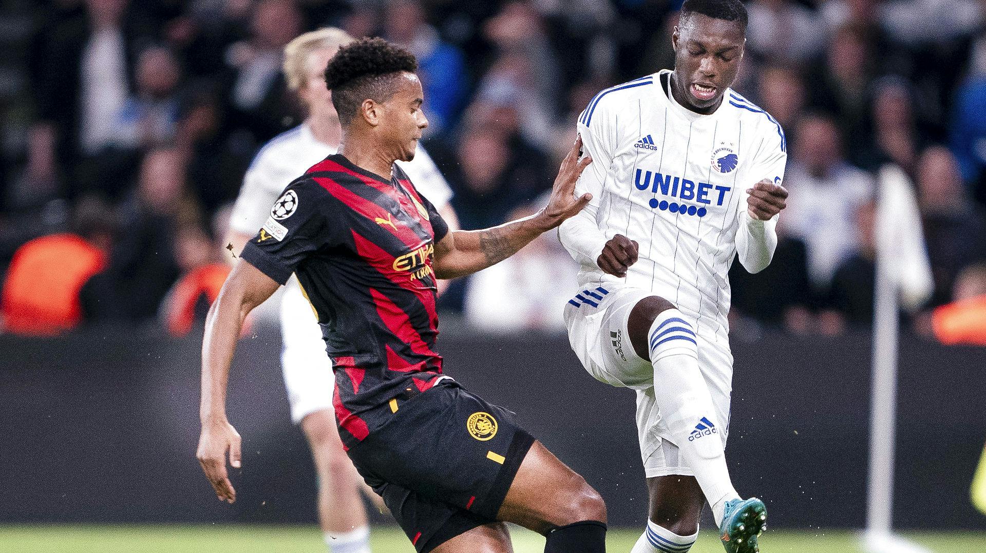 FC København spiller uafgjort med Manchester City i Champions League.