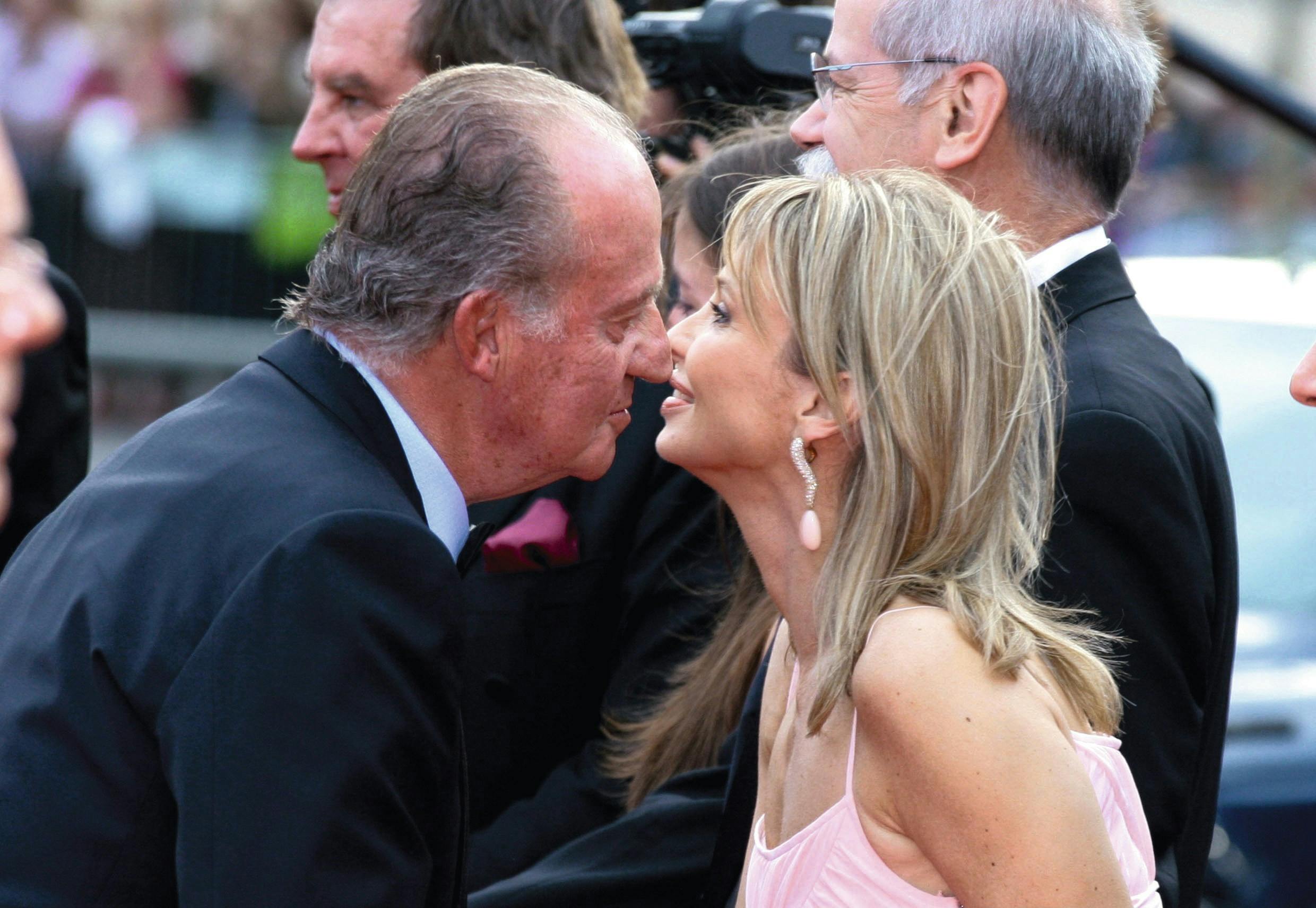Juan Carlos og Corinna Larsen
