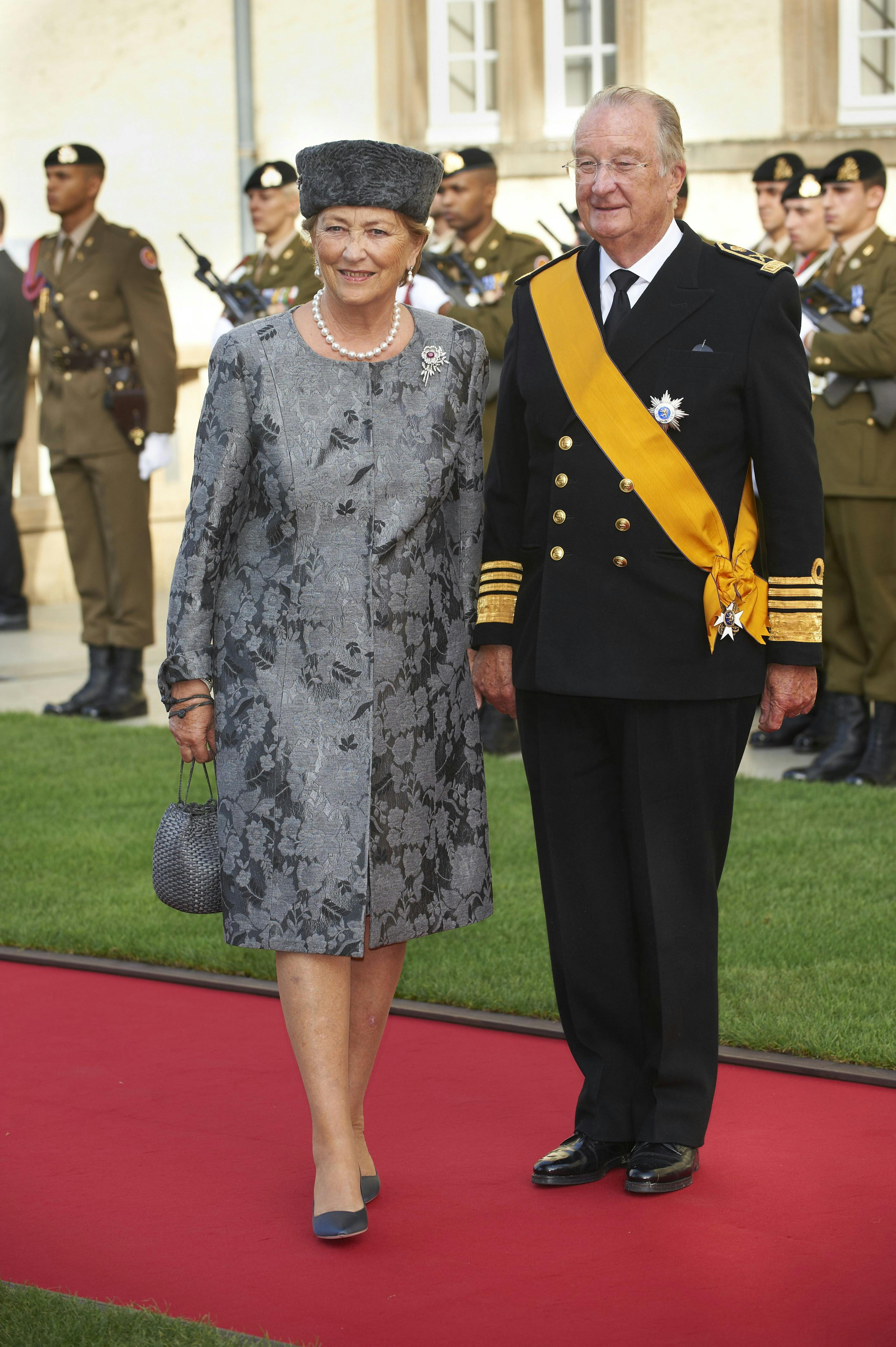 Dronning Paola og kong Albert