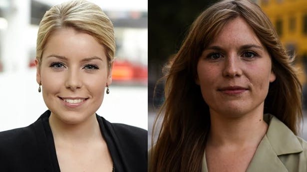 Nadia Filt (tv) og Andrea Dragsdahl starter på TV 2 NEWS til november.