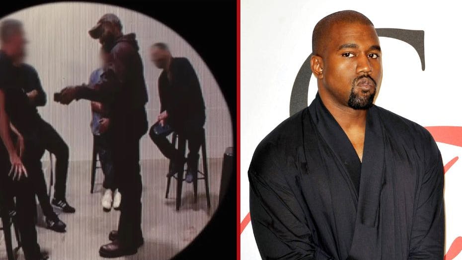 Kanye West chokerede i den grad to Adidas-direktører, da han valgte at vise porno midt under vigtigt møde.