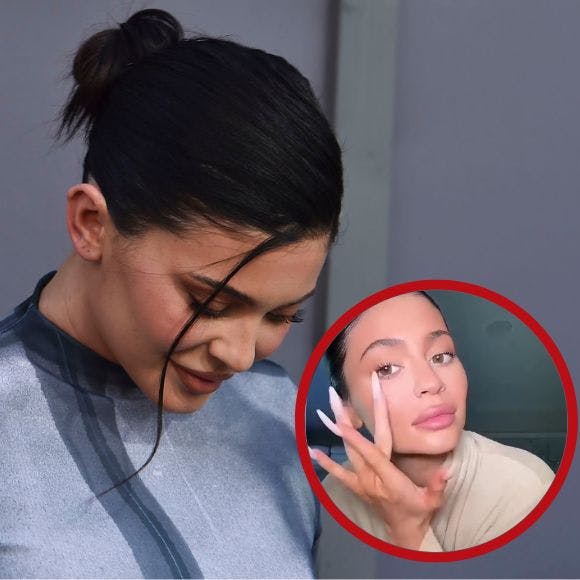 Kylie Jenner bliver hånet for sine lange negle.