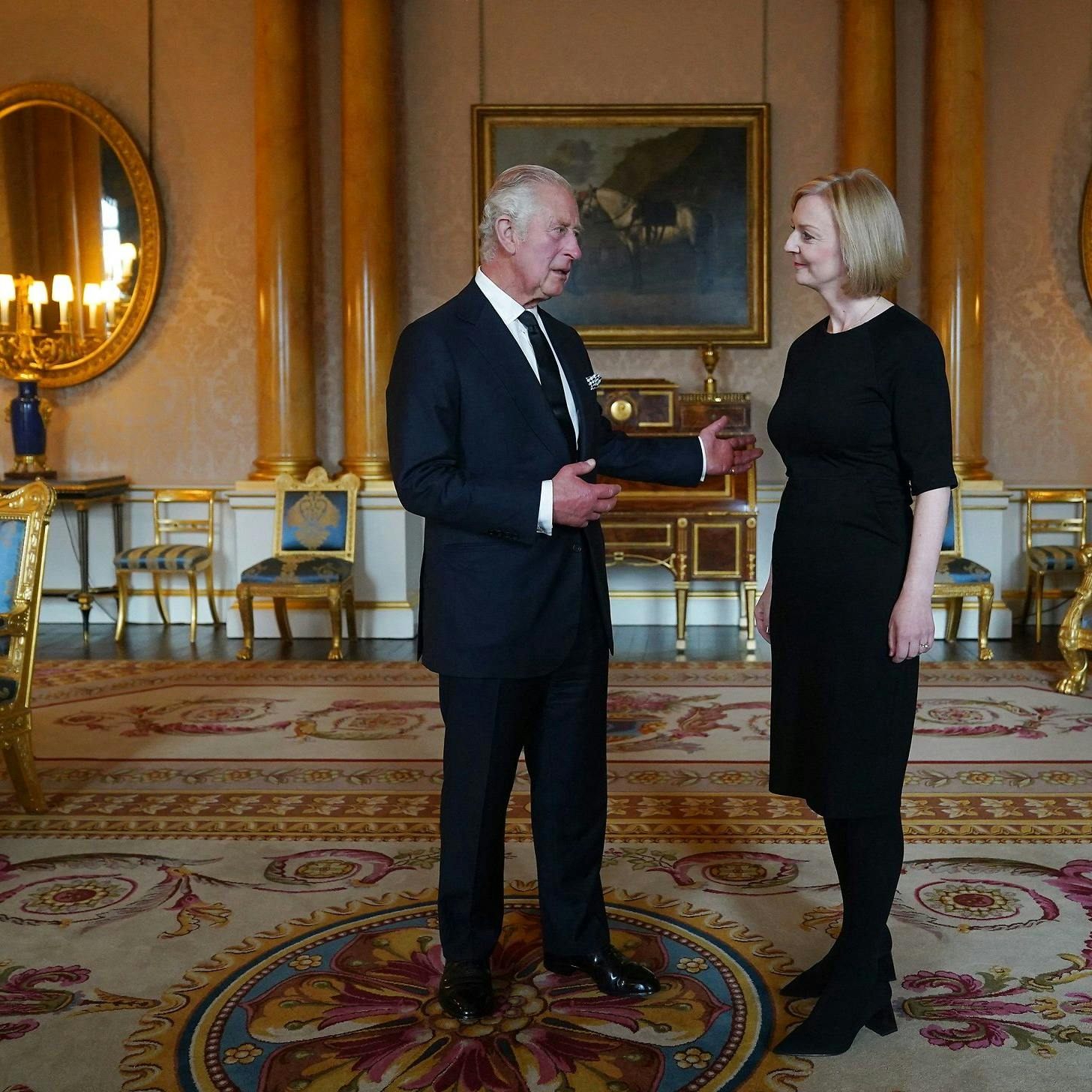 Kong Charles mødtes endnu en gang med premierminister Liz Truss. (Arkivfoto) 