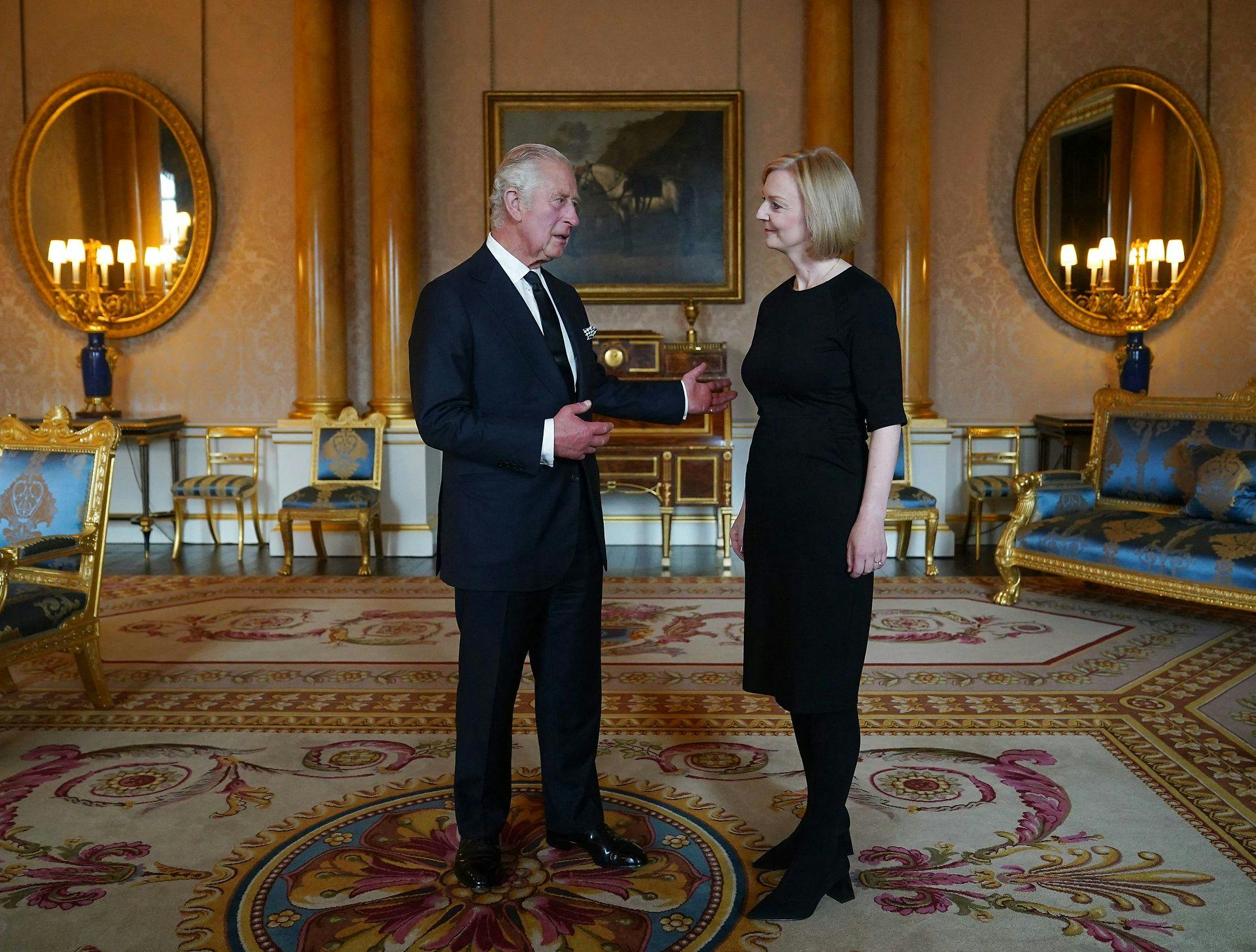 Kong Charles mødtes endnu en gang med premierminister Liz Truss. (Arkivfoto) 
