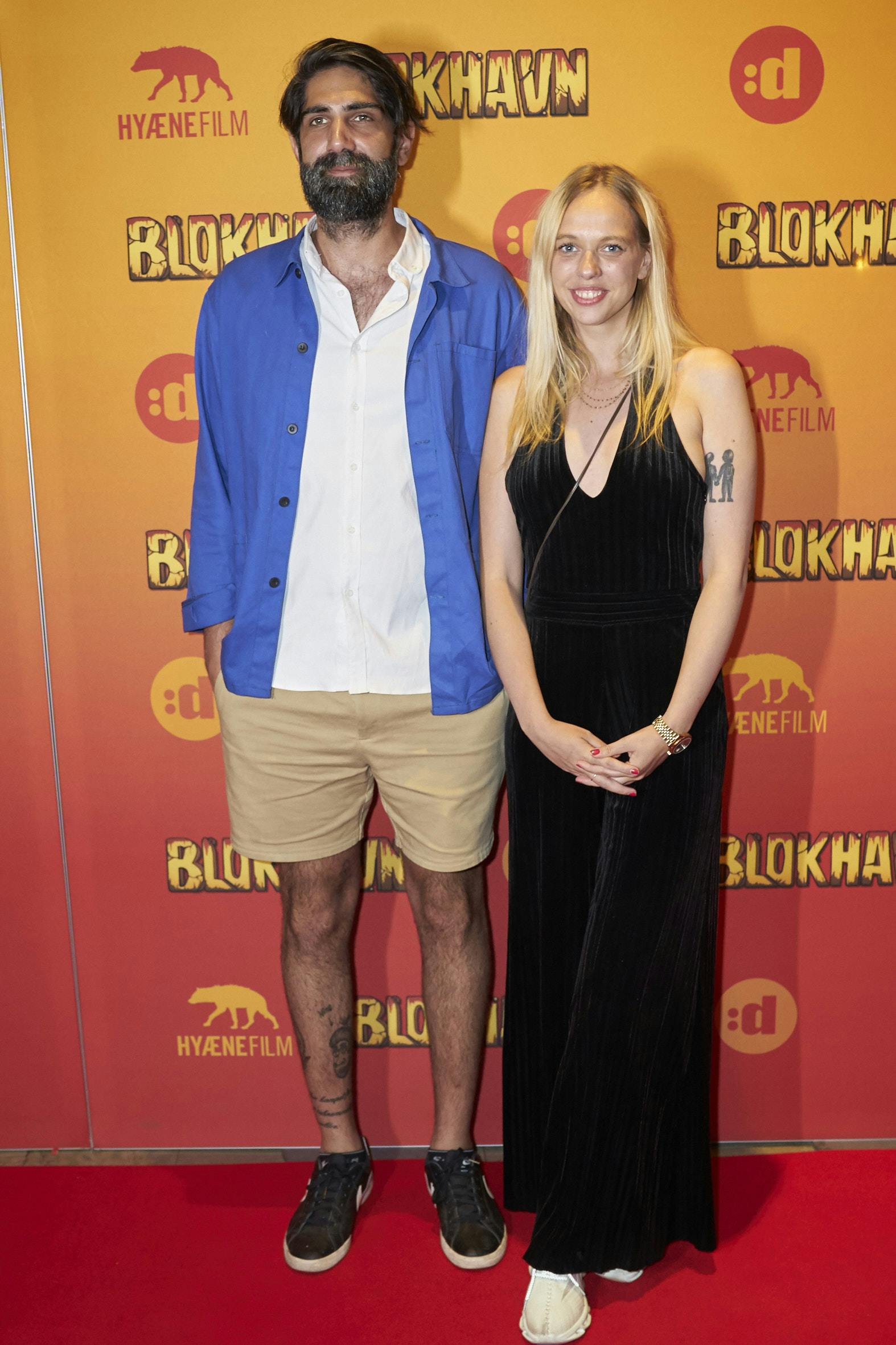 Frida Brygmann danner par med debattør Nima Zamani. Sammen har de sønnen Monty på et år.