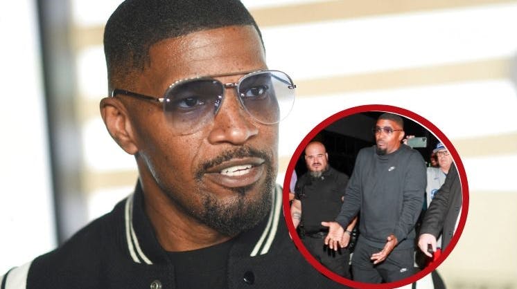 Jamie Foxx var bestemt ikke begejstret for at blive afvist ved døren til kendisfest.