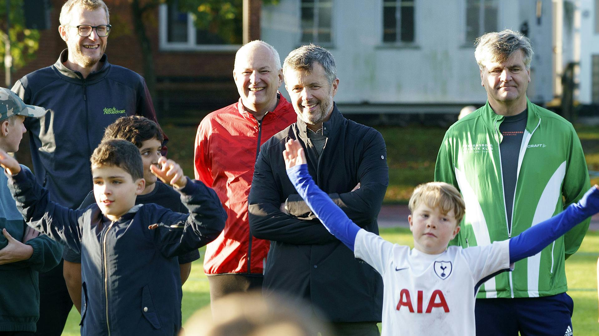 Kronprins Frederik har tidligere været med til den store motionsdag, men ifølge kongehusets kalende sker det ikke i dag.