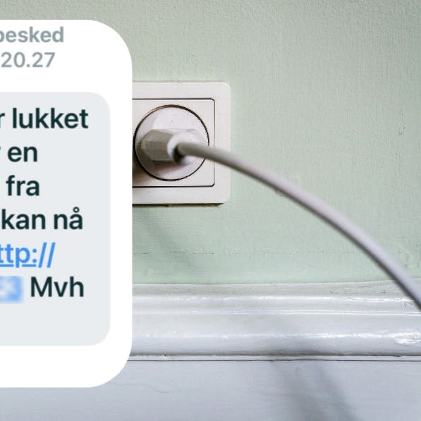 Sådan ser beskeden ud.