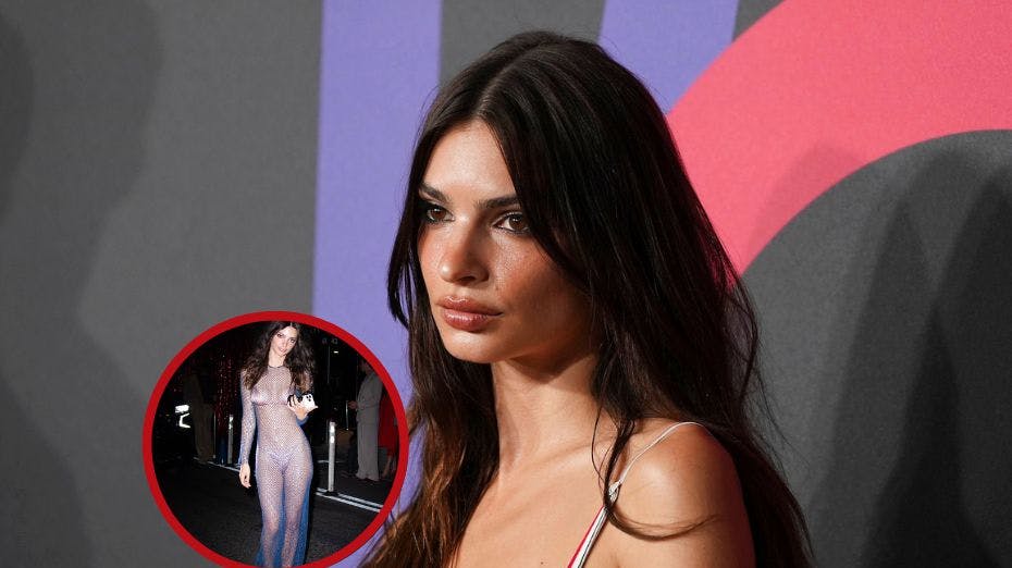 Emily Ratajkowski trækker overskrifter for dristigt kjolevalg.
