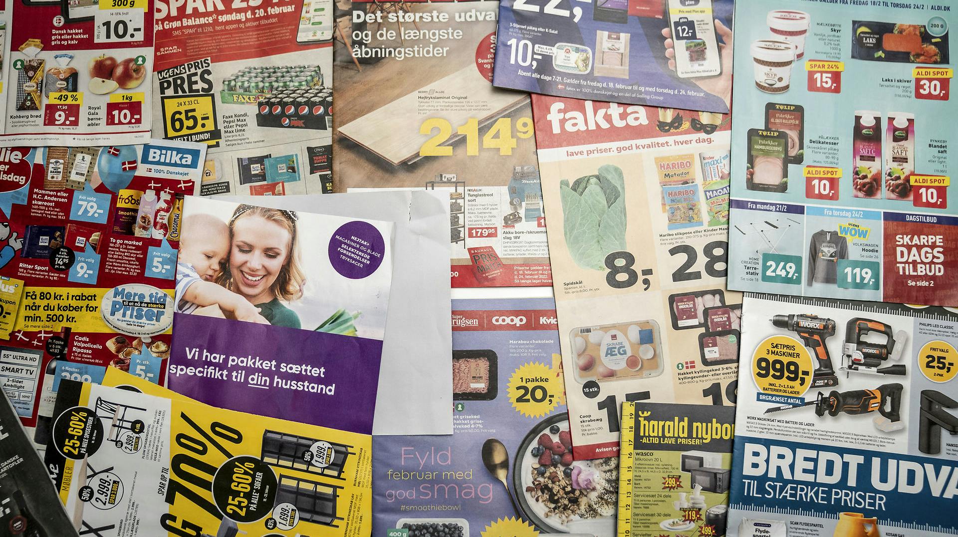 Flere tilbudsaviser er røget på slankekur grundet stigende priser på papir og el.
