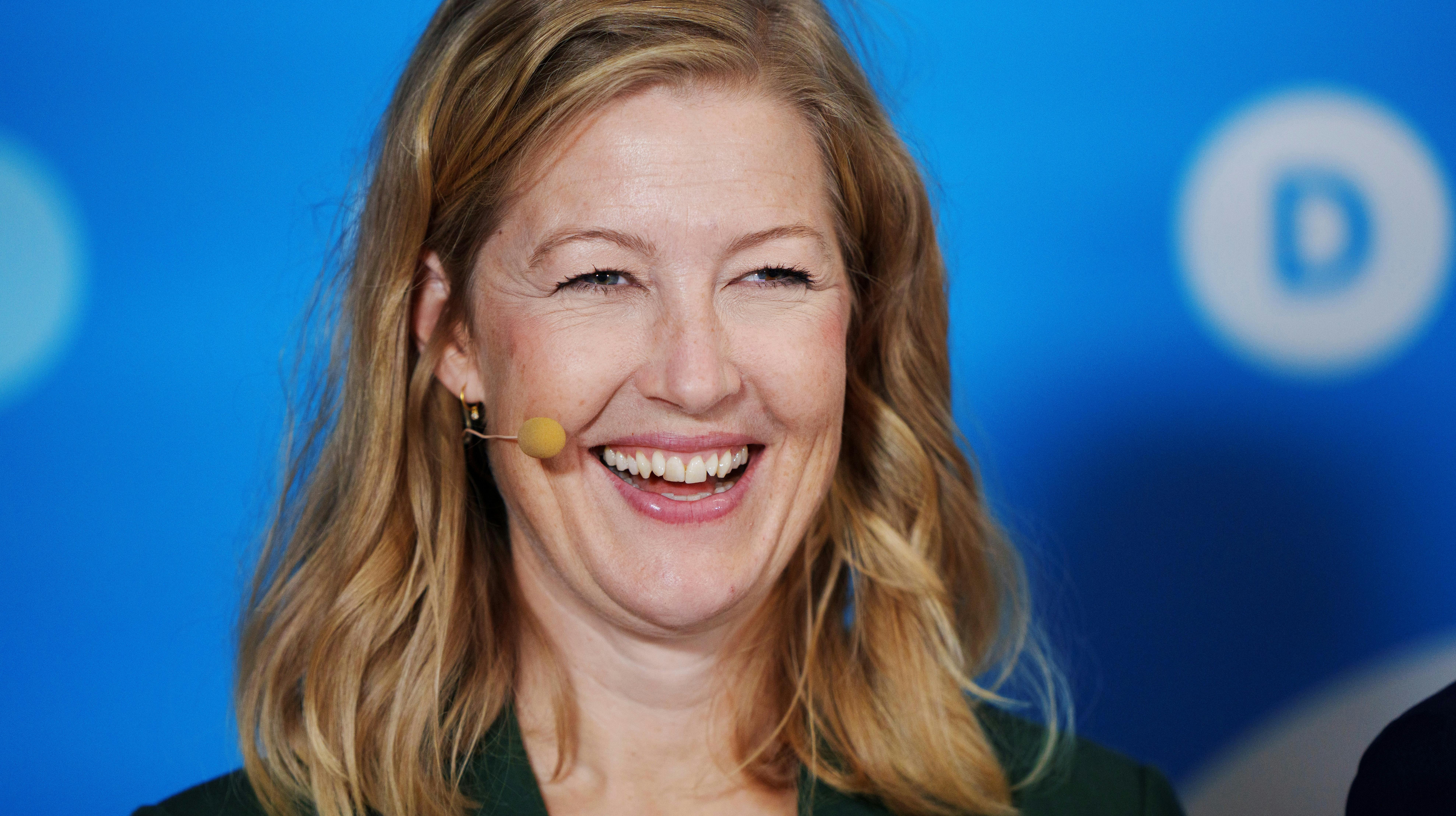 Formand for De Radikale Sofie Carsten Nielsen åbner for en regeringsflirt med Lars Løkke Rasmussen 