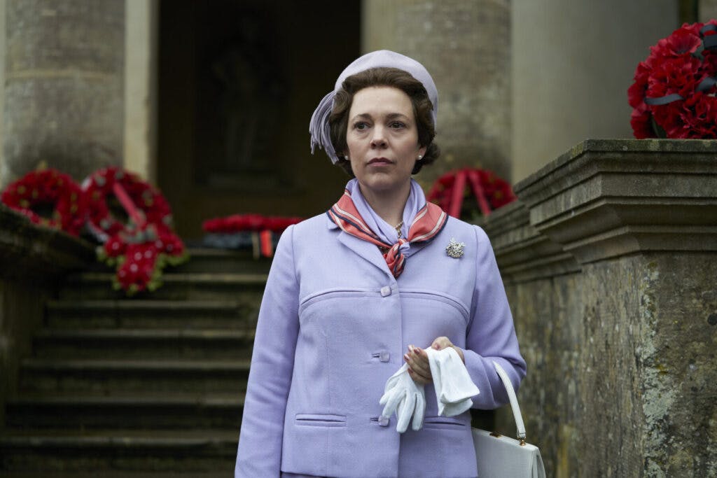 Olivia Colman som dronning Elizabeth i "The Crown".