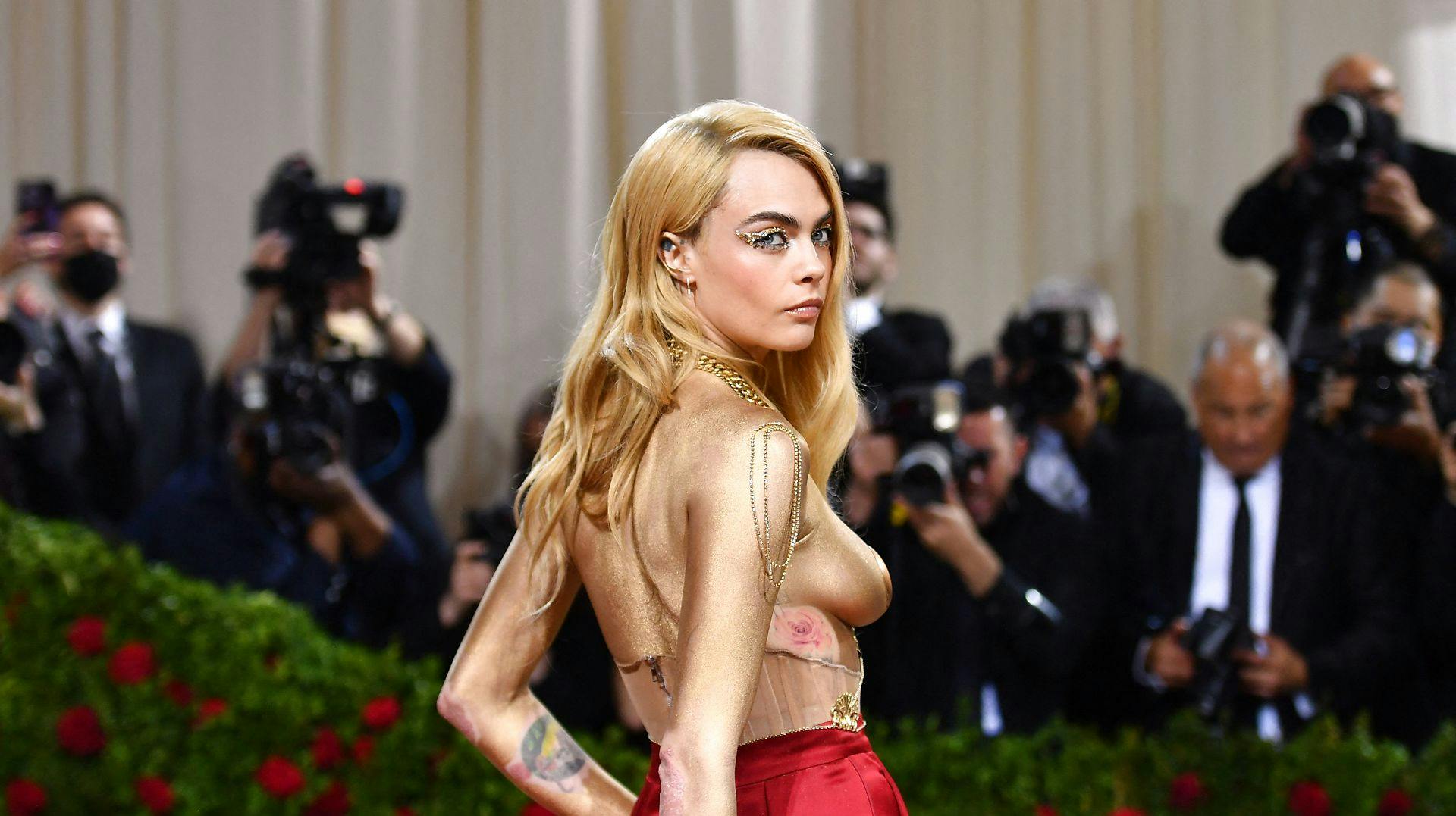 Den britiske model og skuespillerinden Cara Delevingne.