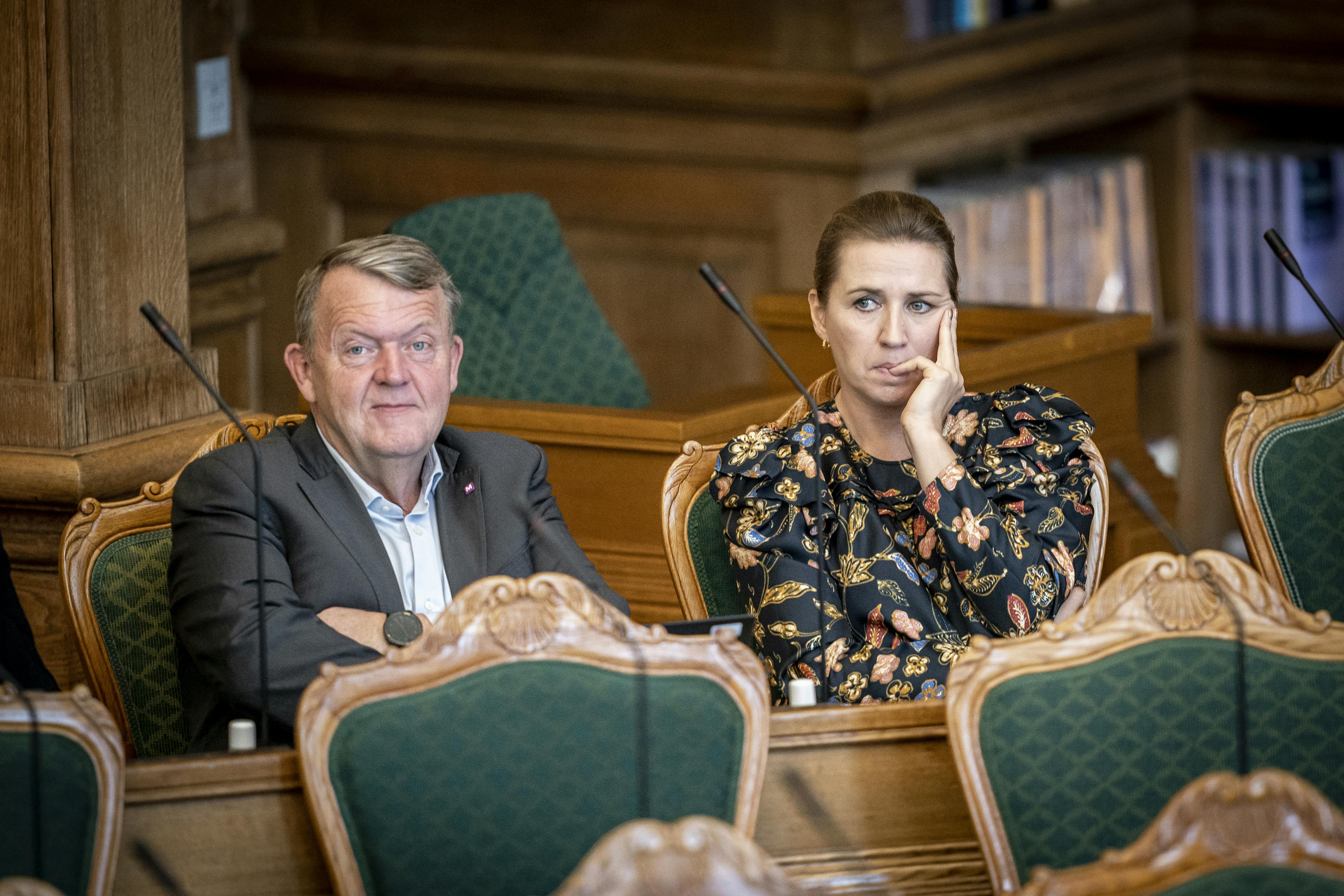 Løkke sagde for nylig, at Socialdemokratiet skal være en del af Danmarks næste regering. Mette Frederiksen (S) topper stadig målingen med 46 procent.