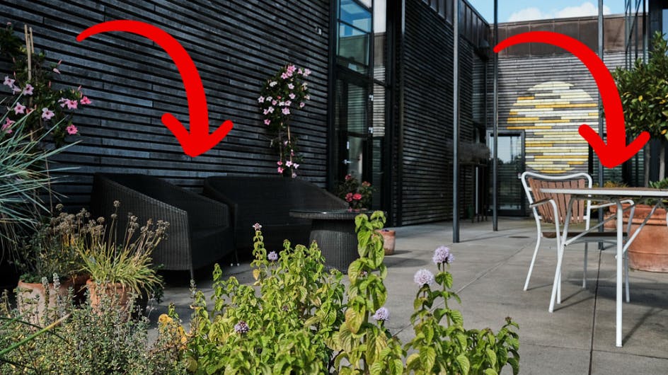 Det er blandt andet disse møbler, der er pist væk.