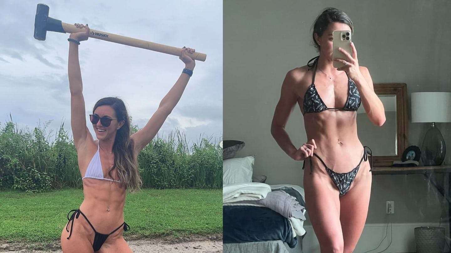 På de åbne profiler er Adams ansigt skjult bag fx mobiler og briller, mens hun viser ALT for abonnenterne på Only Fans.