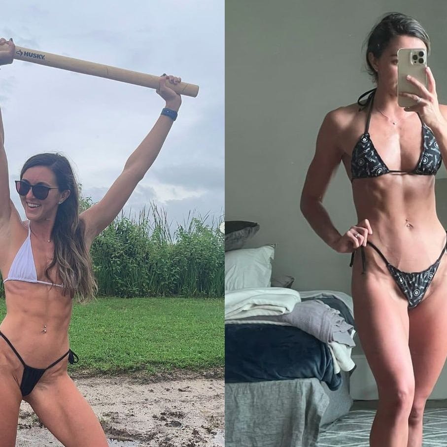 På de åbne profiler er Adams ansigt skjult bag fx mobiler og briller, mens hun viser ALT for abonnenterne på Only Fans.