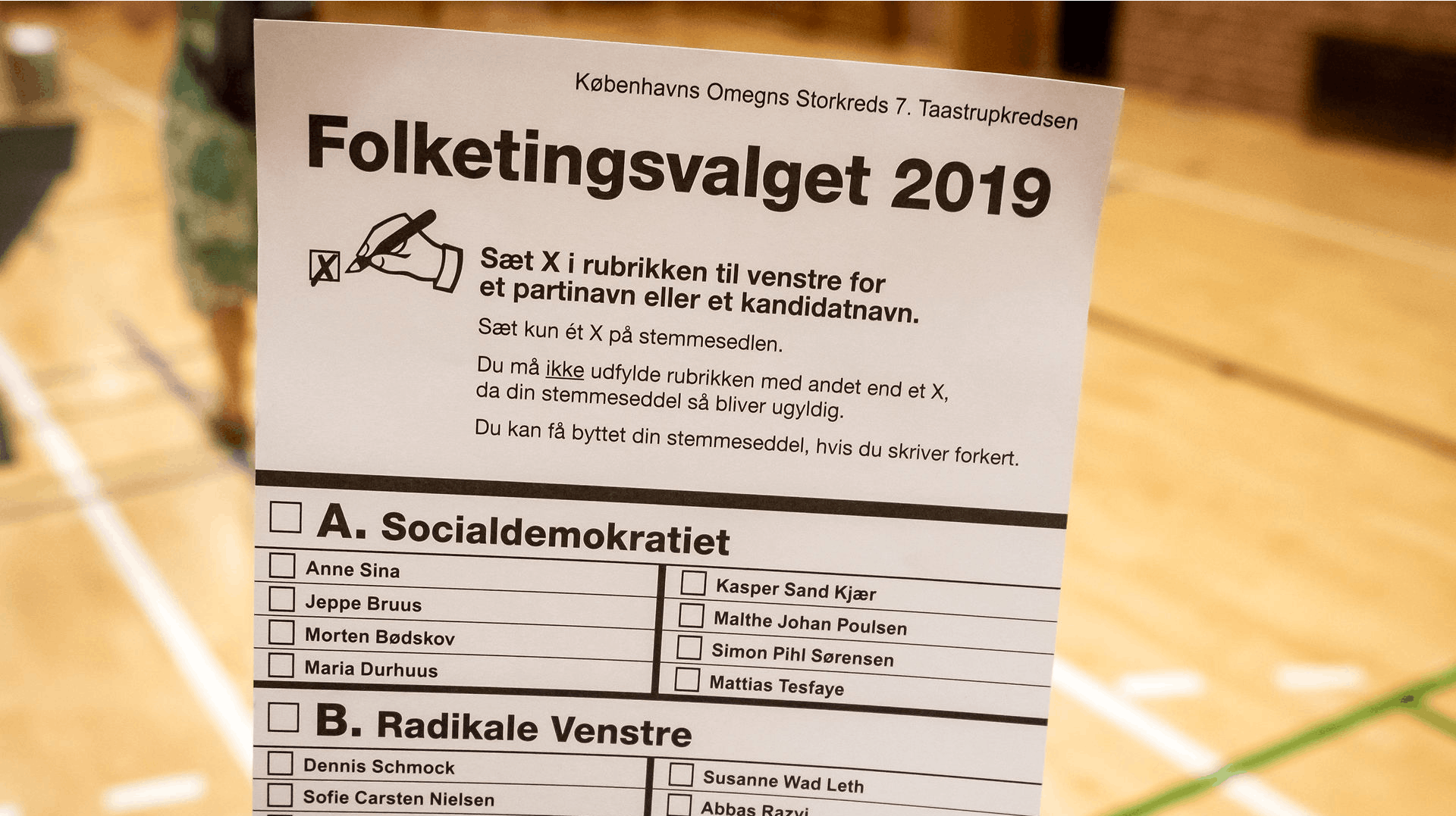 Der er flere kvinder på stemmesedlerne, når der er valg 1. november, end der var ved valget i 2019.