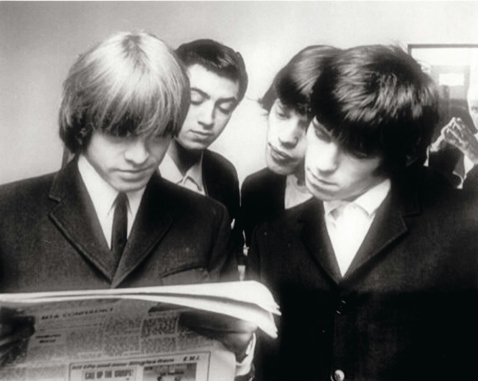 Johnny Reimar sammen med The Rolling Stones tilbage i 1965.