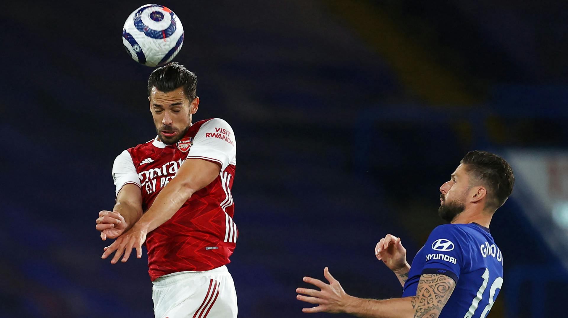 Pablo Mari blev hastet til hospitalet.