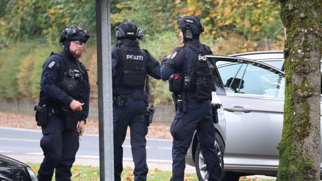 Politiaktion i Silkeborg 26. oktober 2022