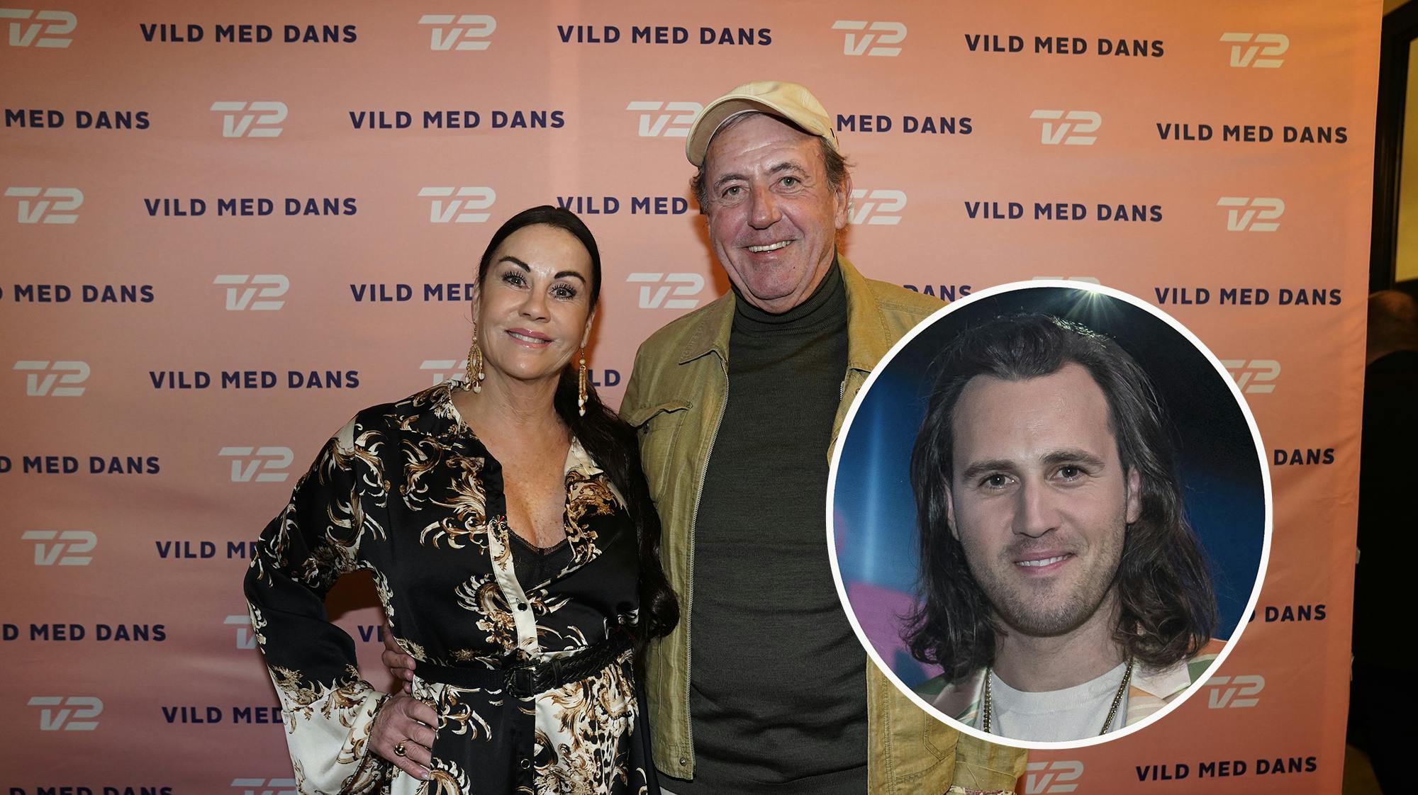 For første gang er Søs og Mickey Fredie-Pedersen publikum til "Vild med dans", hvor deres søn er dommer. nbsp;