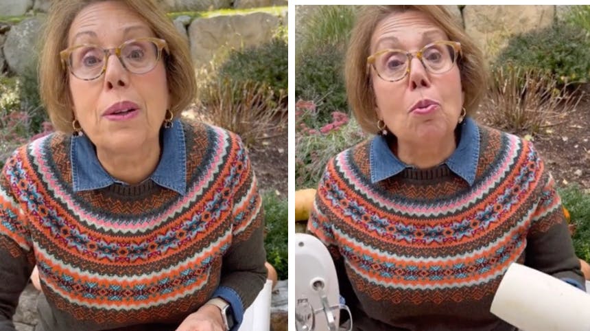 TikTok-bedstemorens græskarhack er simpelt, men genialt.