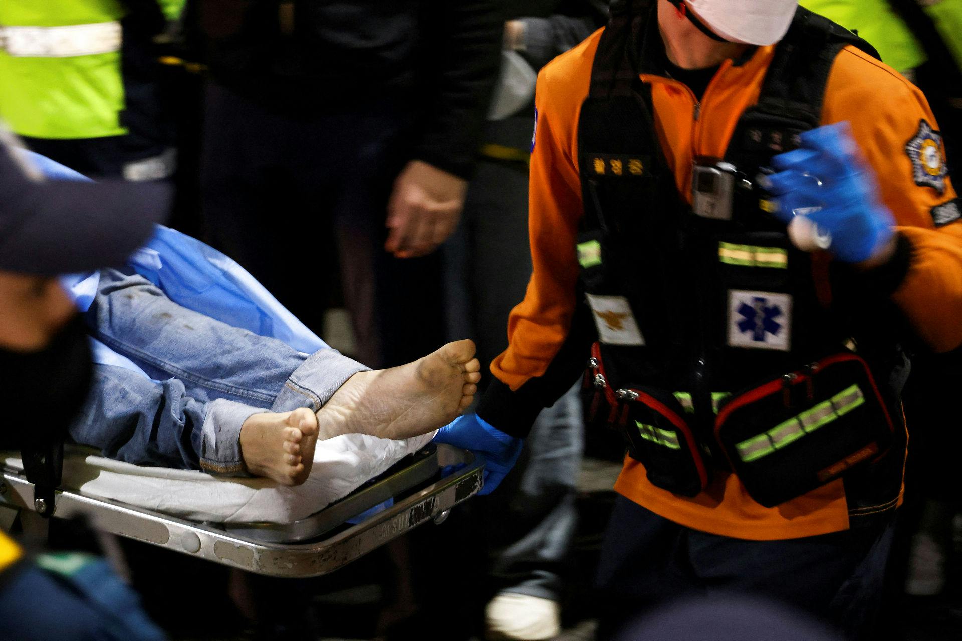 Hundredvis døde og sårede i Seoul 29. oktober 2022