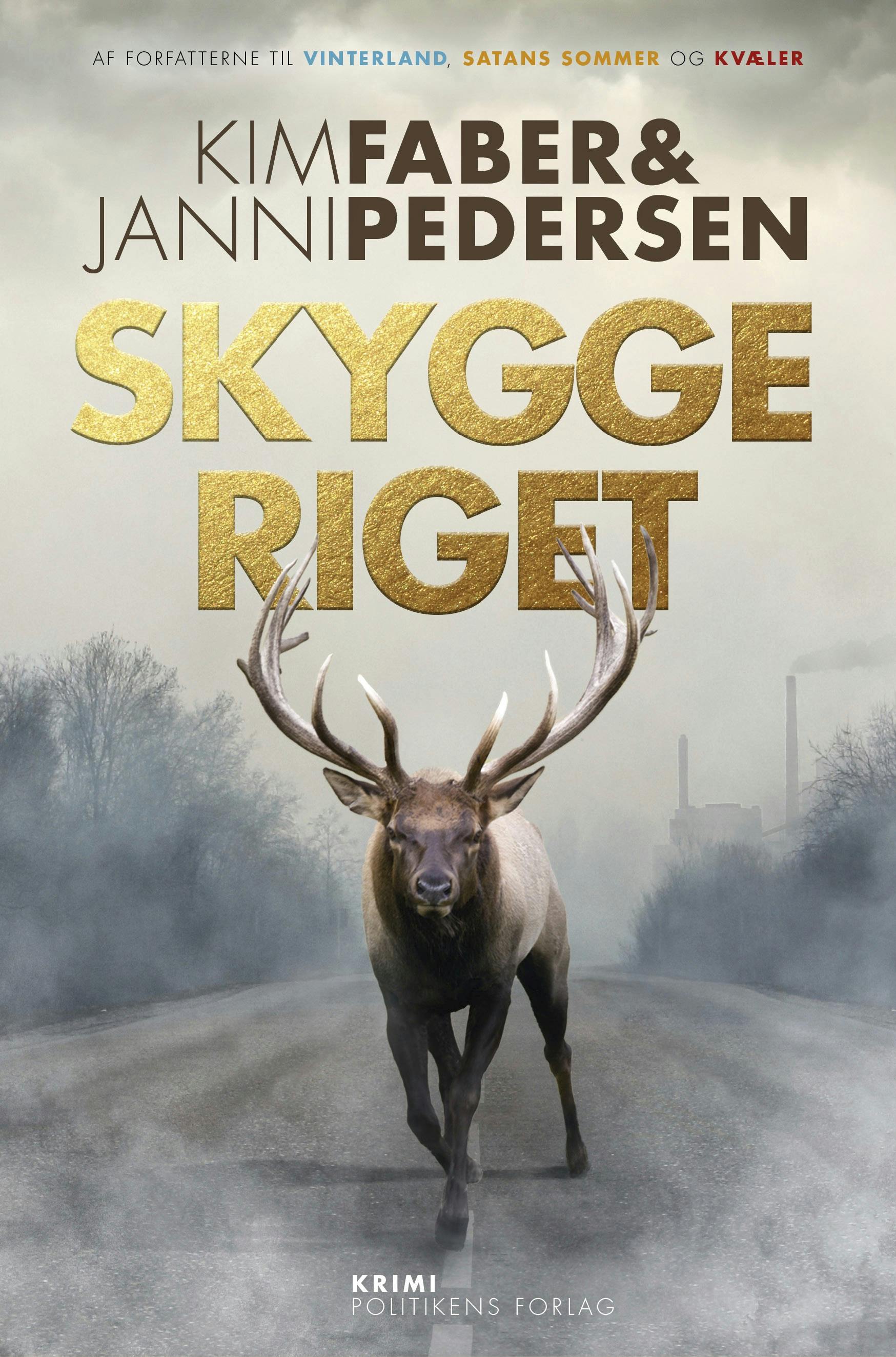 “Skyggeriget” er ægteparrets fjerde bog.
