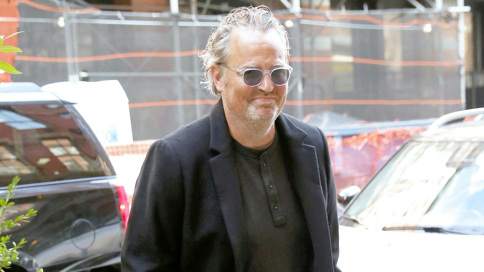 Matthew Perry fotograferet i slutningen af oktober 2022 i forbindelse med promoveringen af erindringsbogen “Friends, Lovers and the Big Terrible Thing”, der udkommer 1. november
