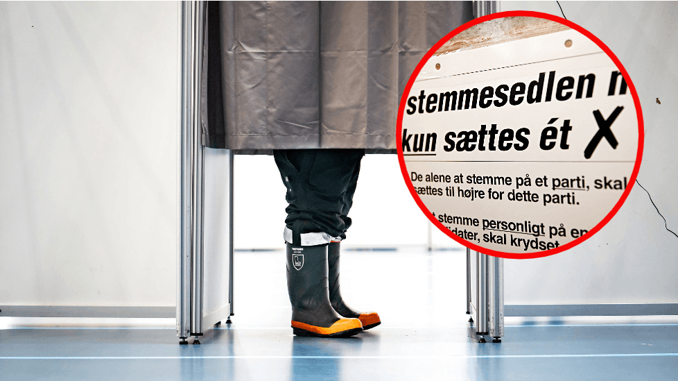 Hvis du faktisk vil sætte dit kryds rigtigt i dag, skal du kende og ikke mindst følge reglerne. Det er heldigvis ikke så svært.