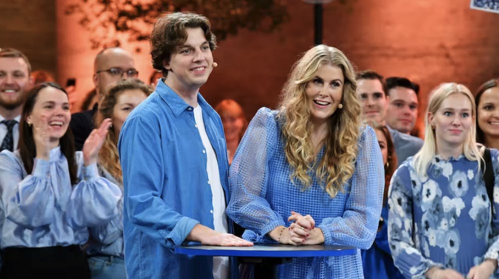Heidi Albrechtsen og Lasse Hagelberg løb med sejren, da de var med i tv-programmet "Nybyggerne".
