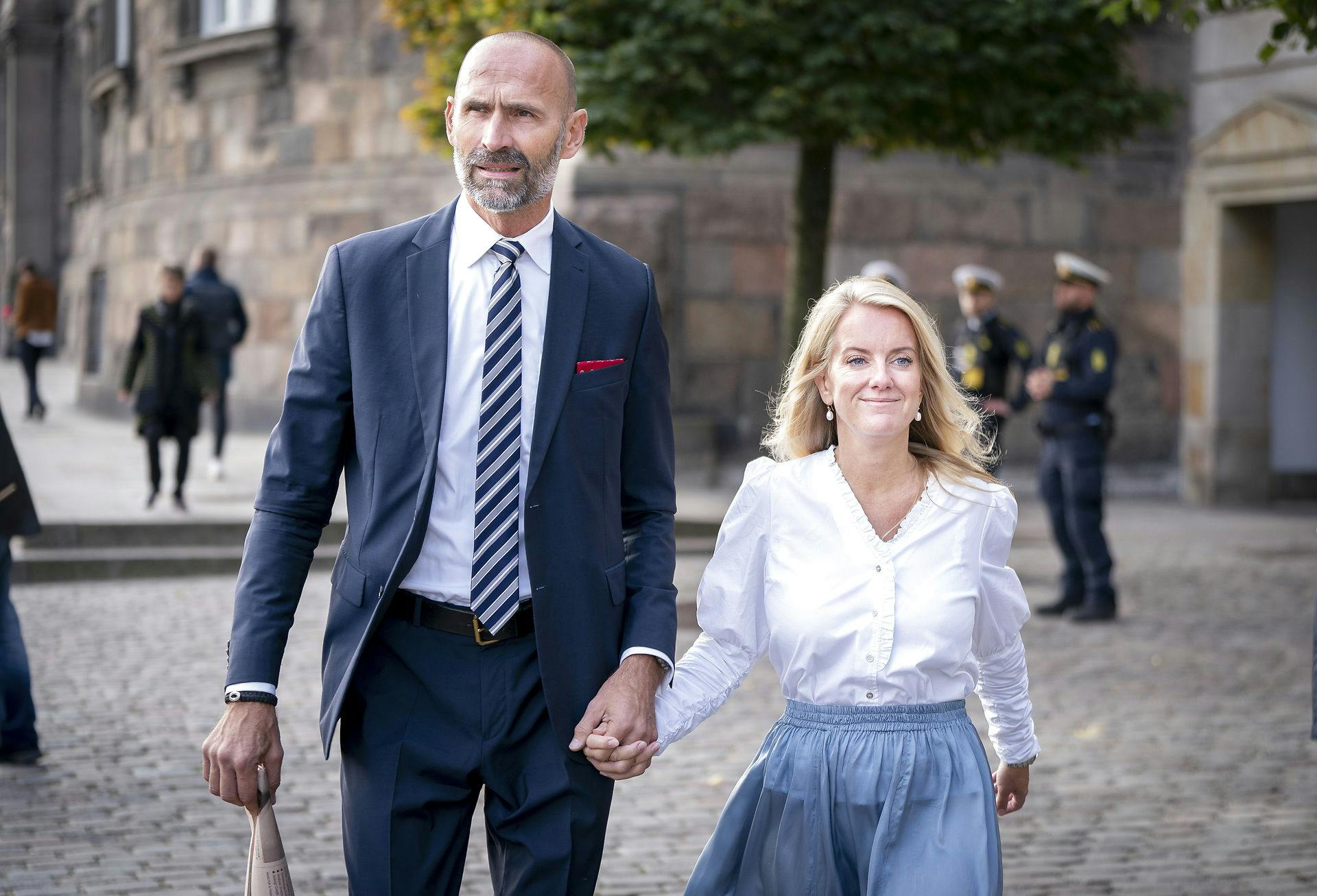 Pernille Vermund og Claus Bretton-Meyer fandt sammen tidligere på året. 
