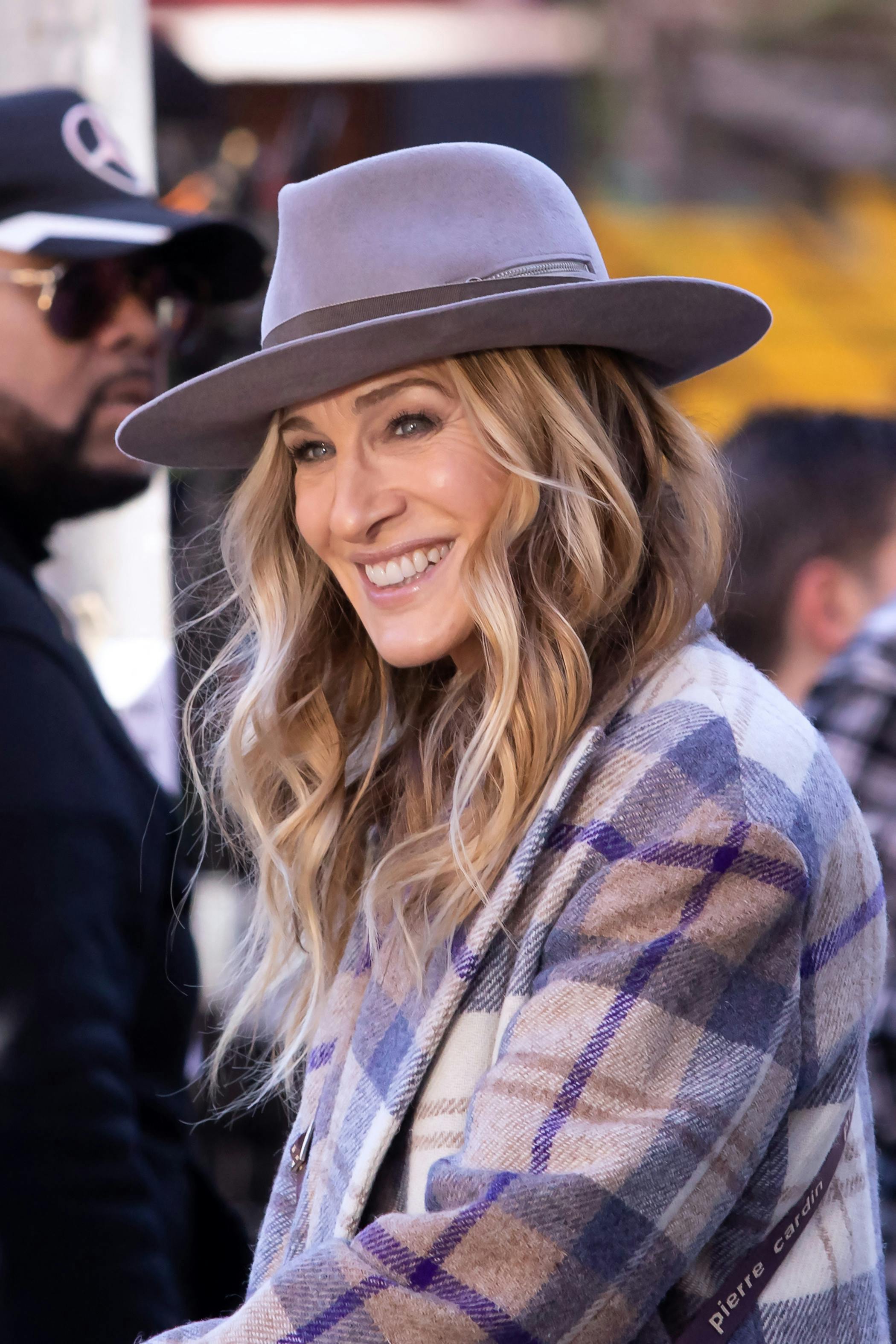 Sarah Jessica Parker på settet til "And Just Like That" sæson 2.