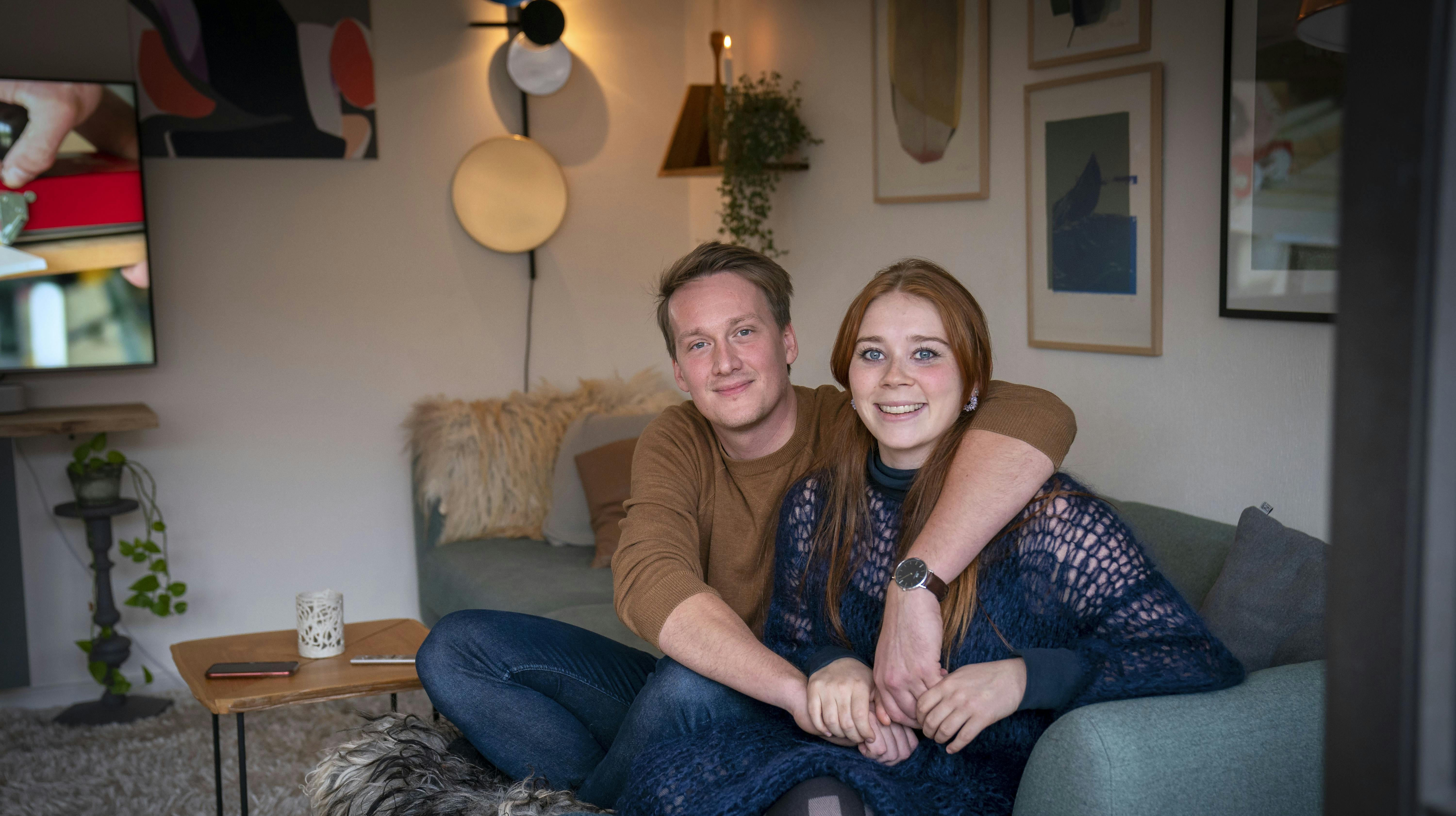 Sunnvá og Martin er blevet forældre til deres første barn.