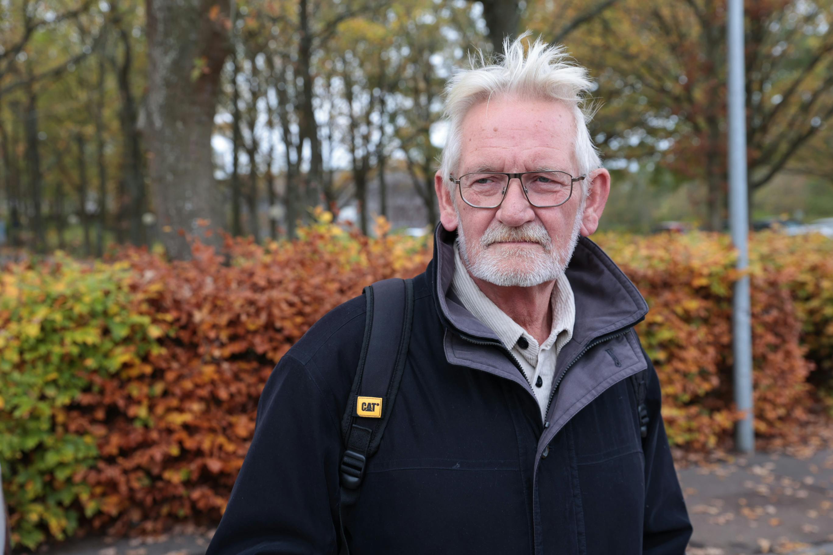 Karsten Valentin ville vise en sidste respekt for offeret. 