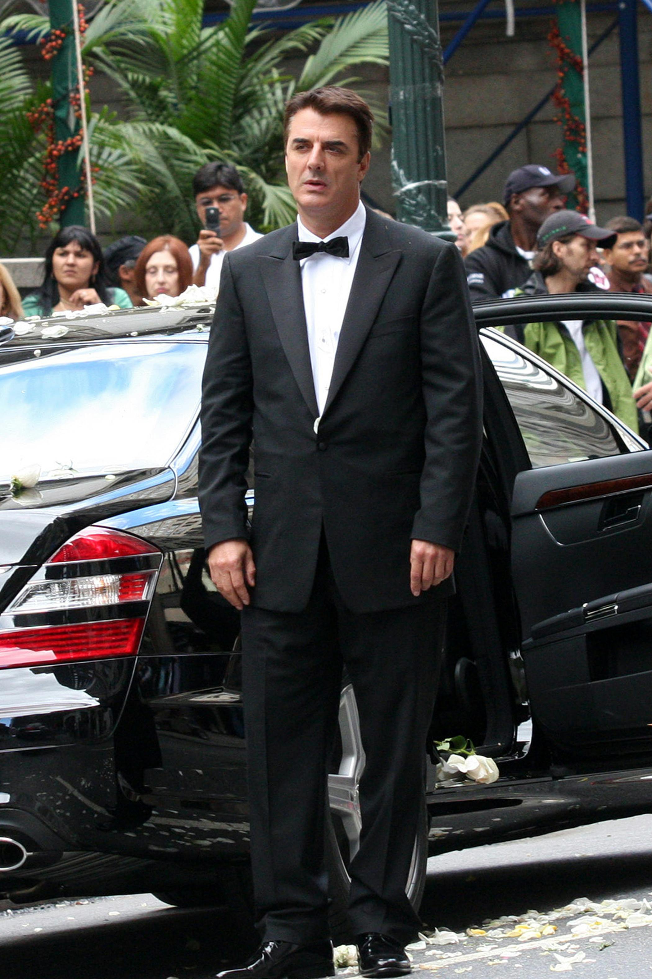 Mr. Big med kolde fødder i "Sex and the City the Movie". 