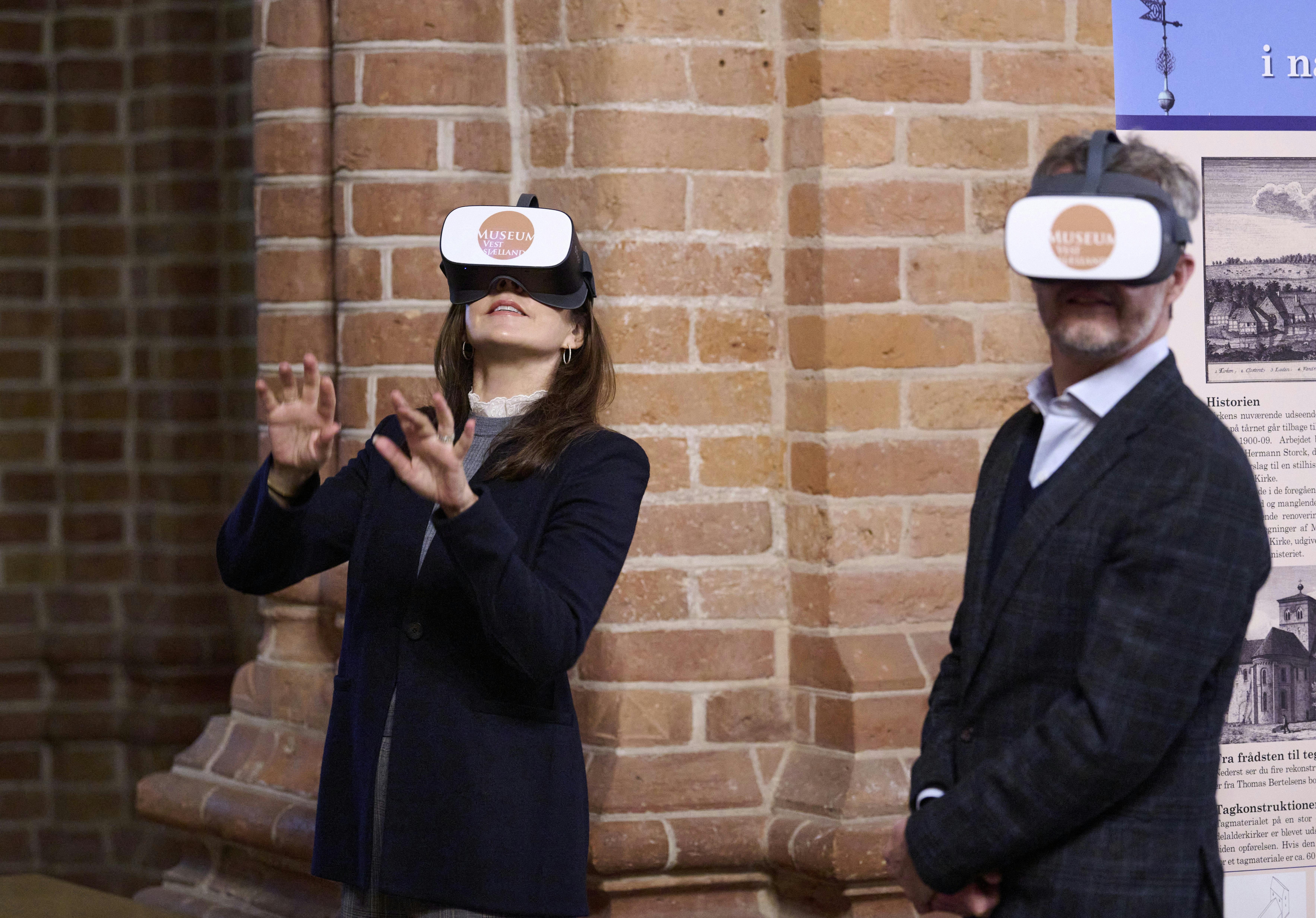 Kronprinsparret besøgte lørdag Ringsted.