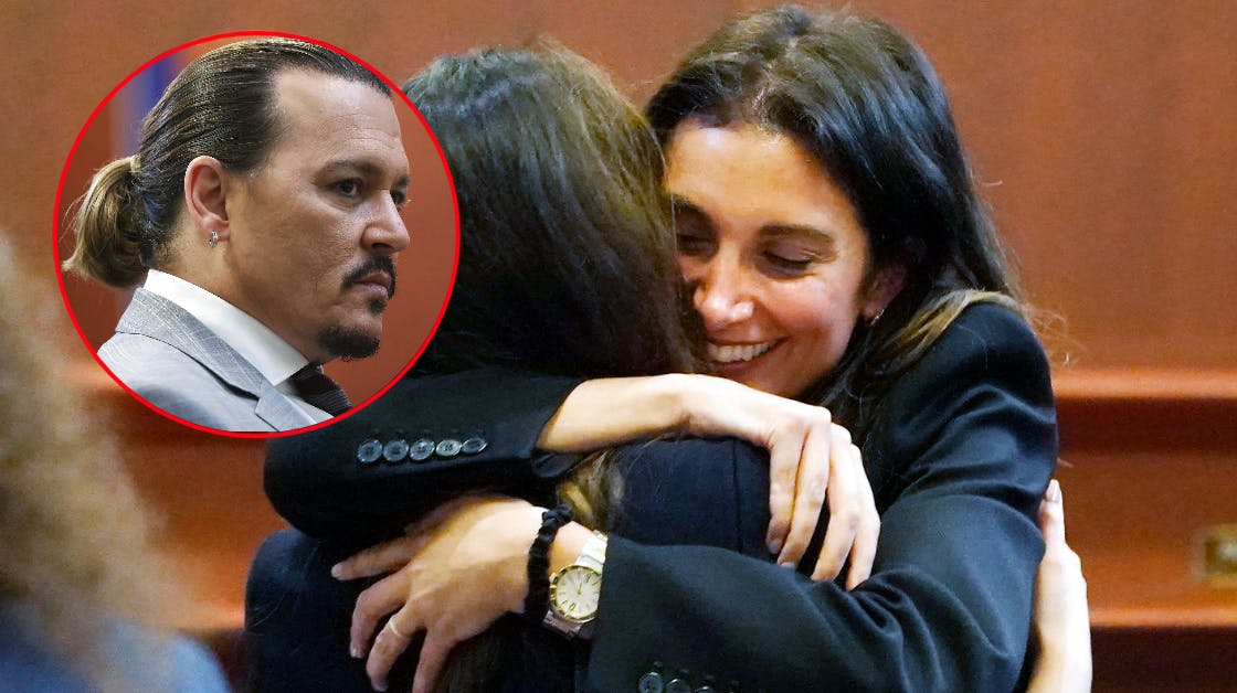 Johnny Depp og hans britiske advokat Joelle Rich er fortid. I hvert fald som kærester.