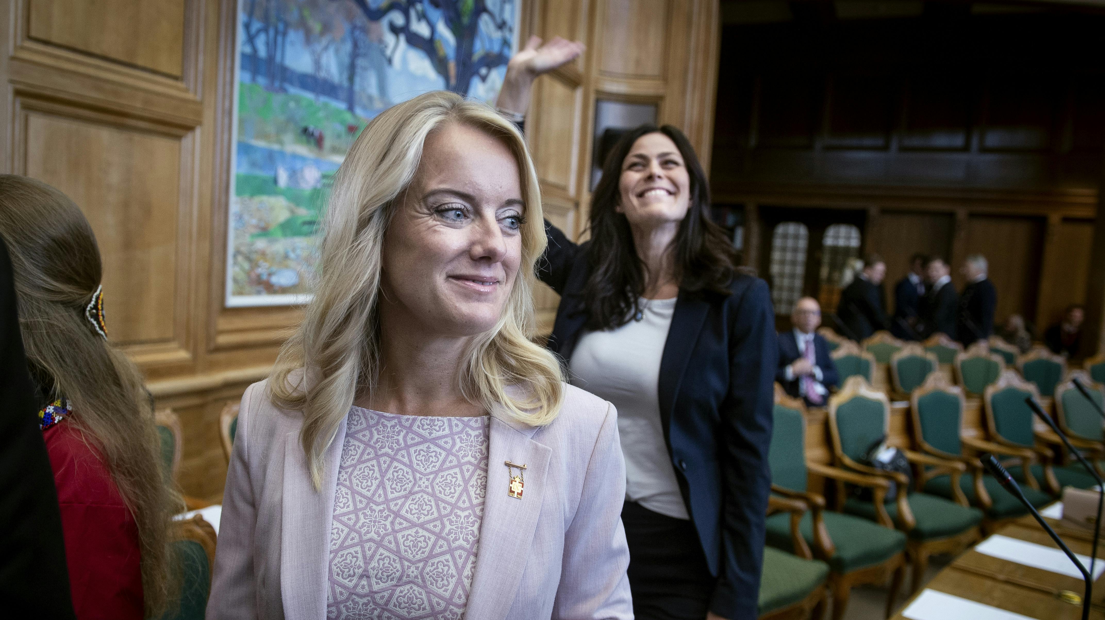 Nye Borgerliges Pernille Vermund og Mette Thiesen