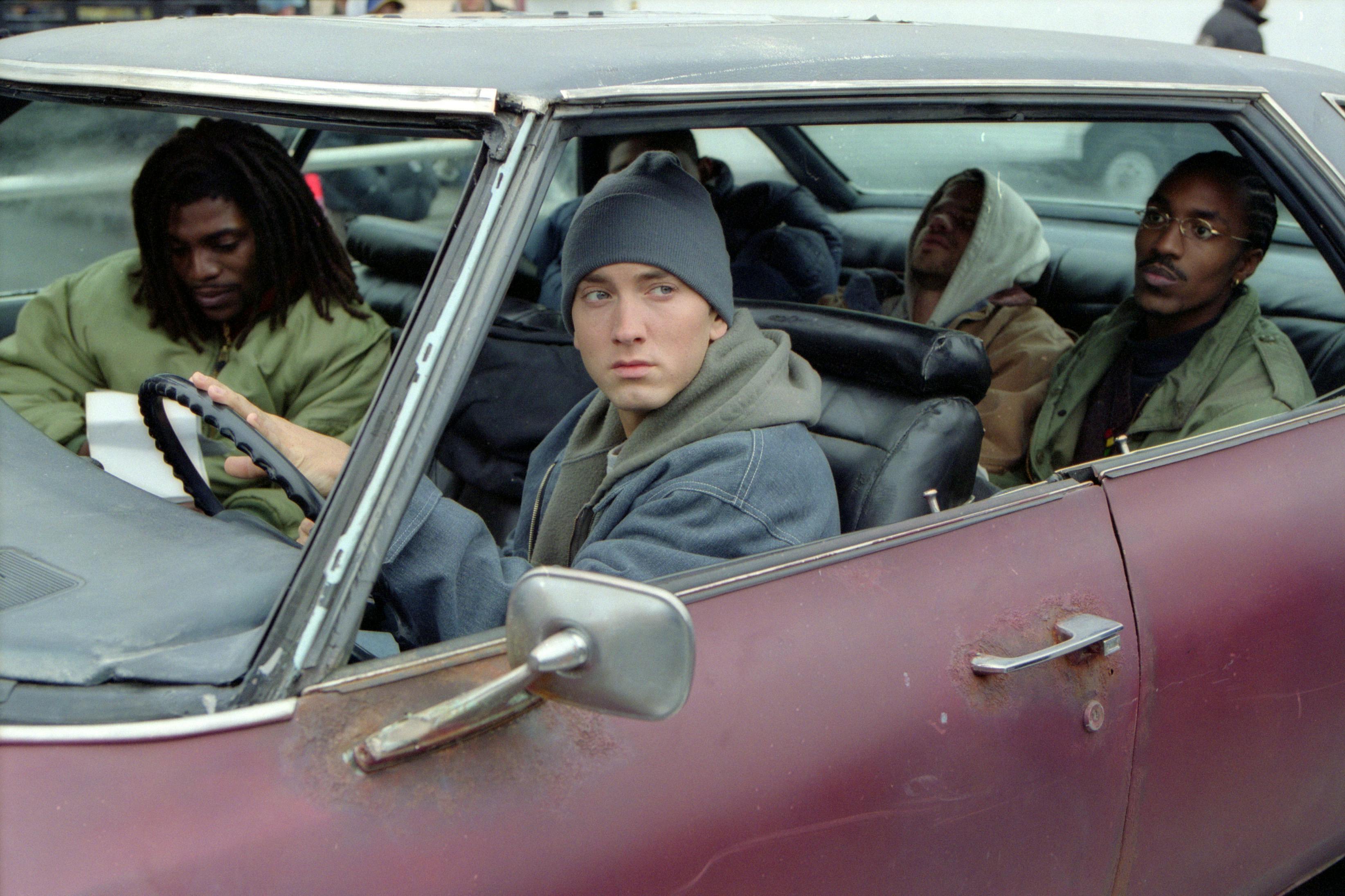 Eminems stofmisbrug begyndte i 2002 under optagelserne til filmen "8 Mile".
